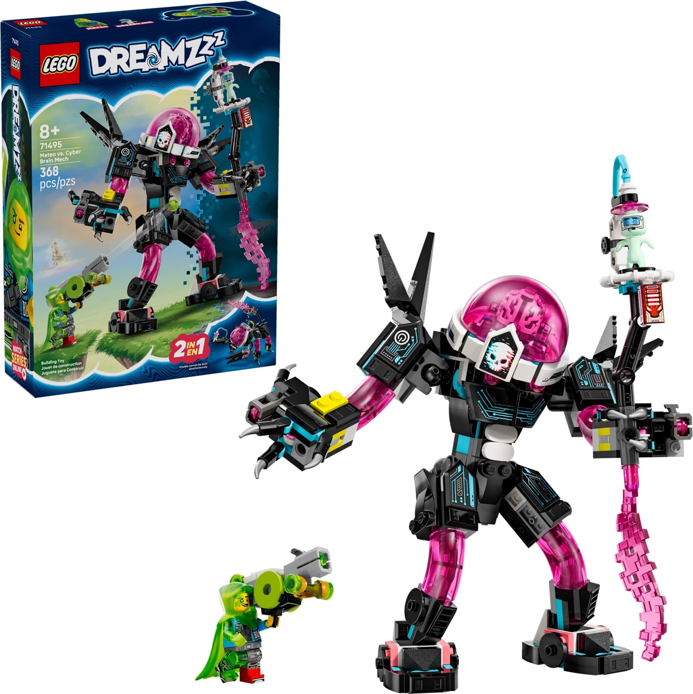 Mateo vs. Cyber Brain Mech