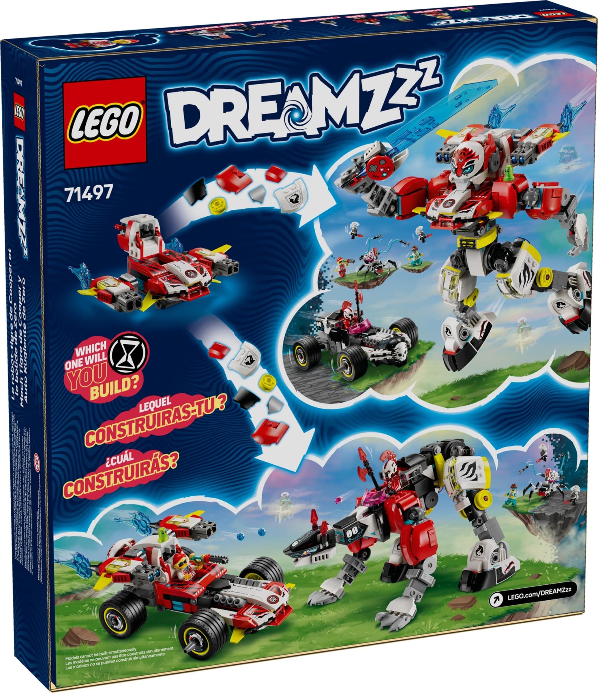 Cooper's Tiger Mech & Zero's Hot Rod Car