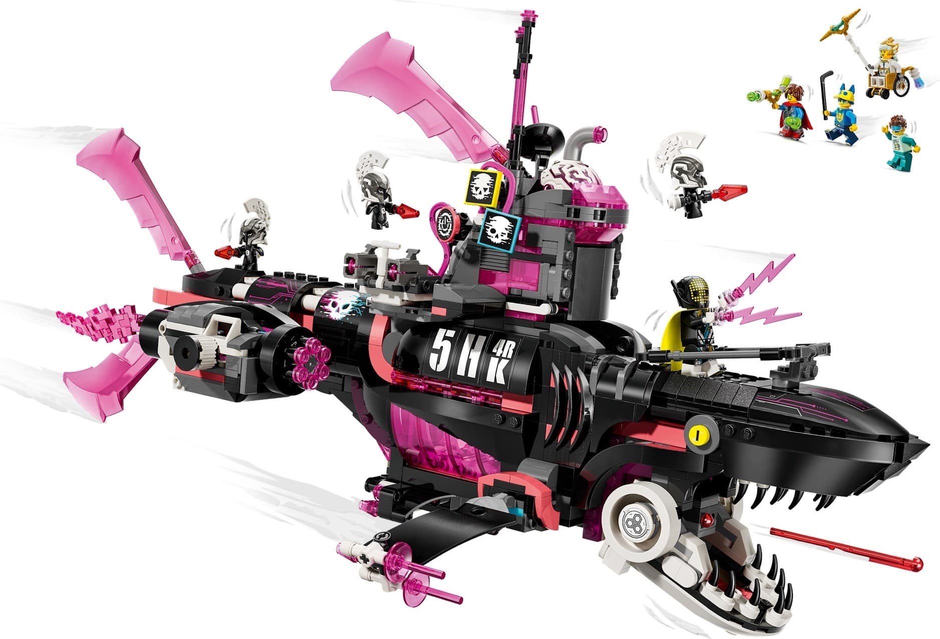 Nightmare Shark Submarine