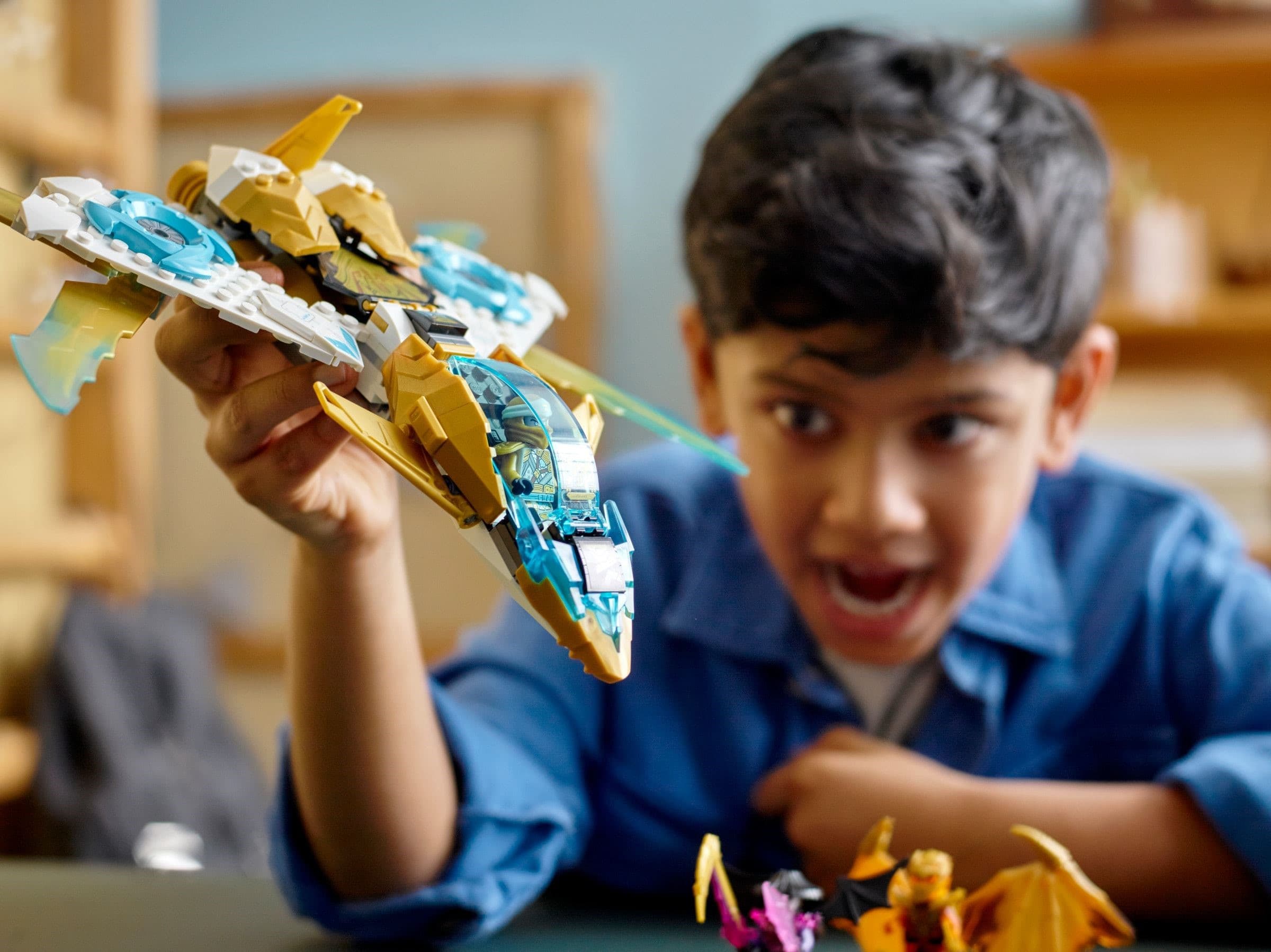 Zane's Golden Dragon Jet