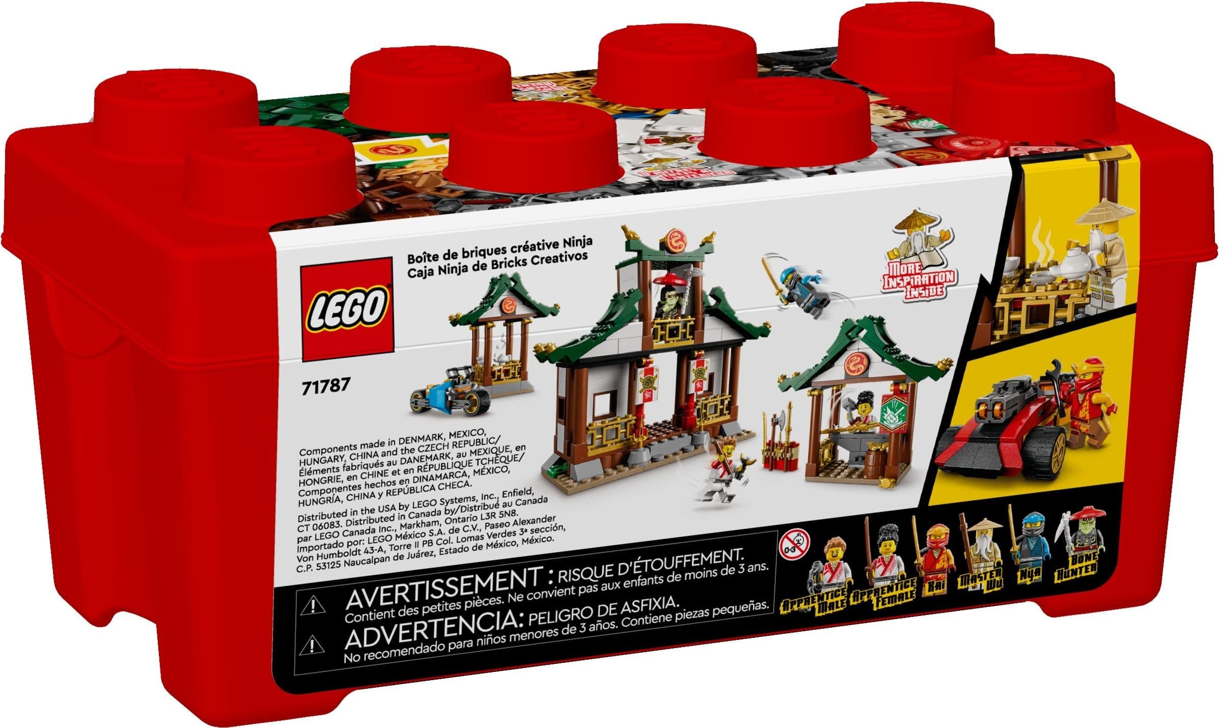 Creative Ninja Brick Box