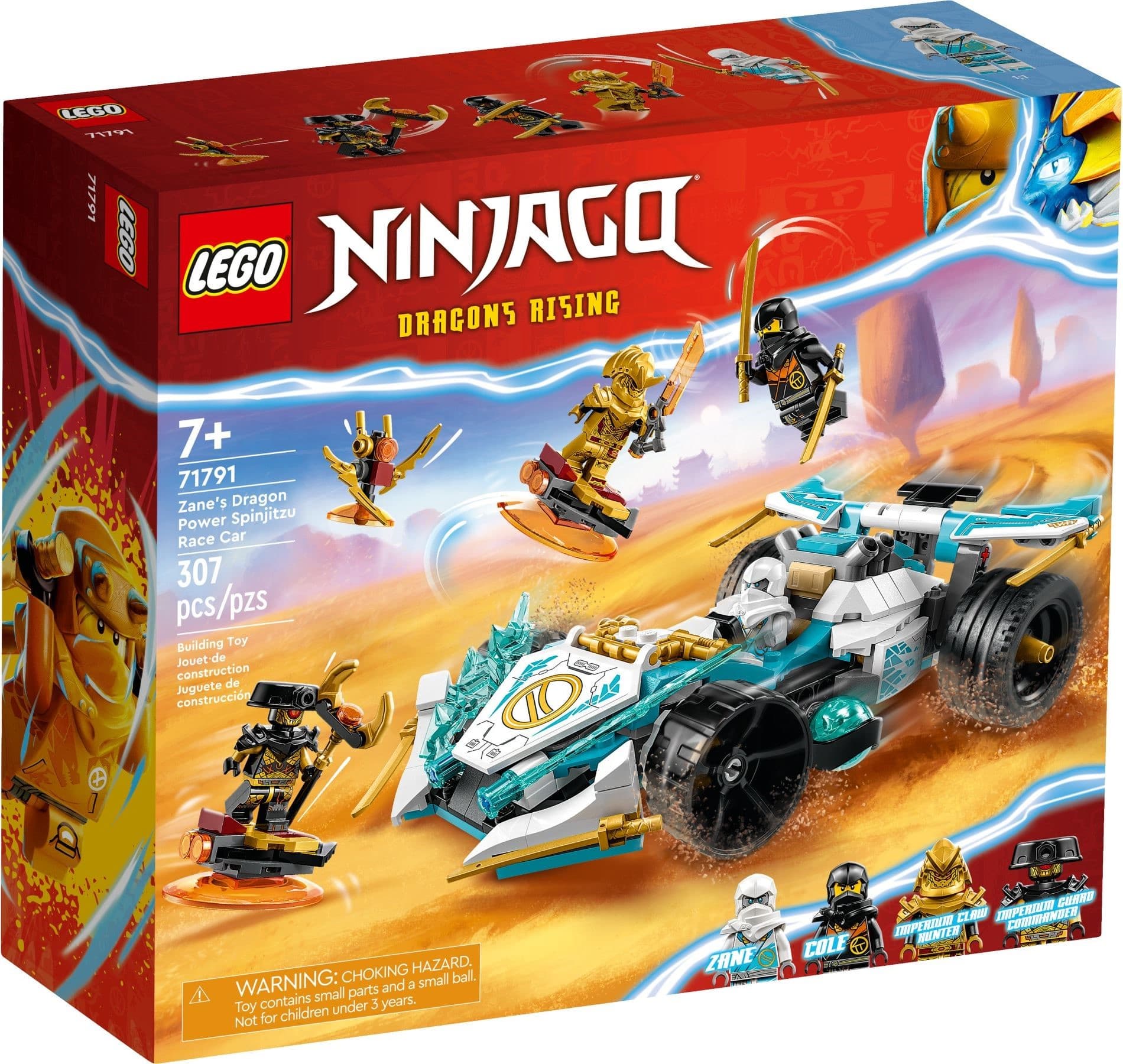 Zane’s Dragon Power Spinjitzu Race Car