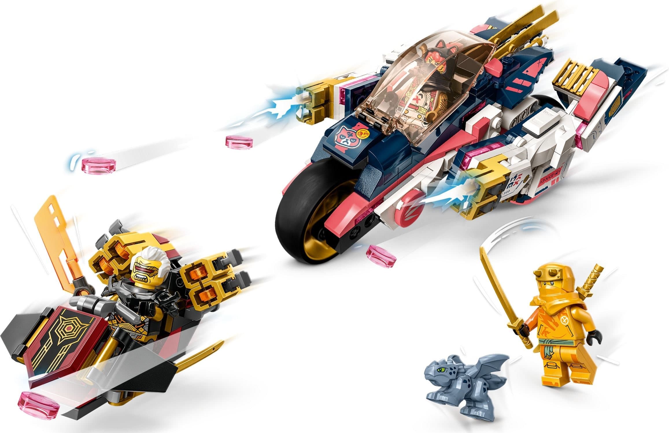 Sora's Transforming Mech Bike Racer