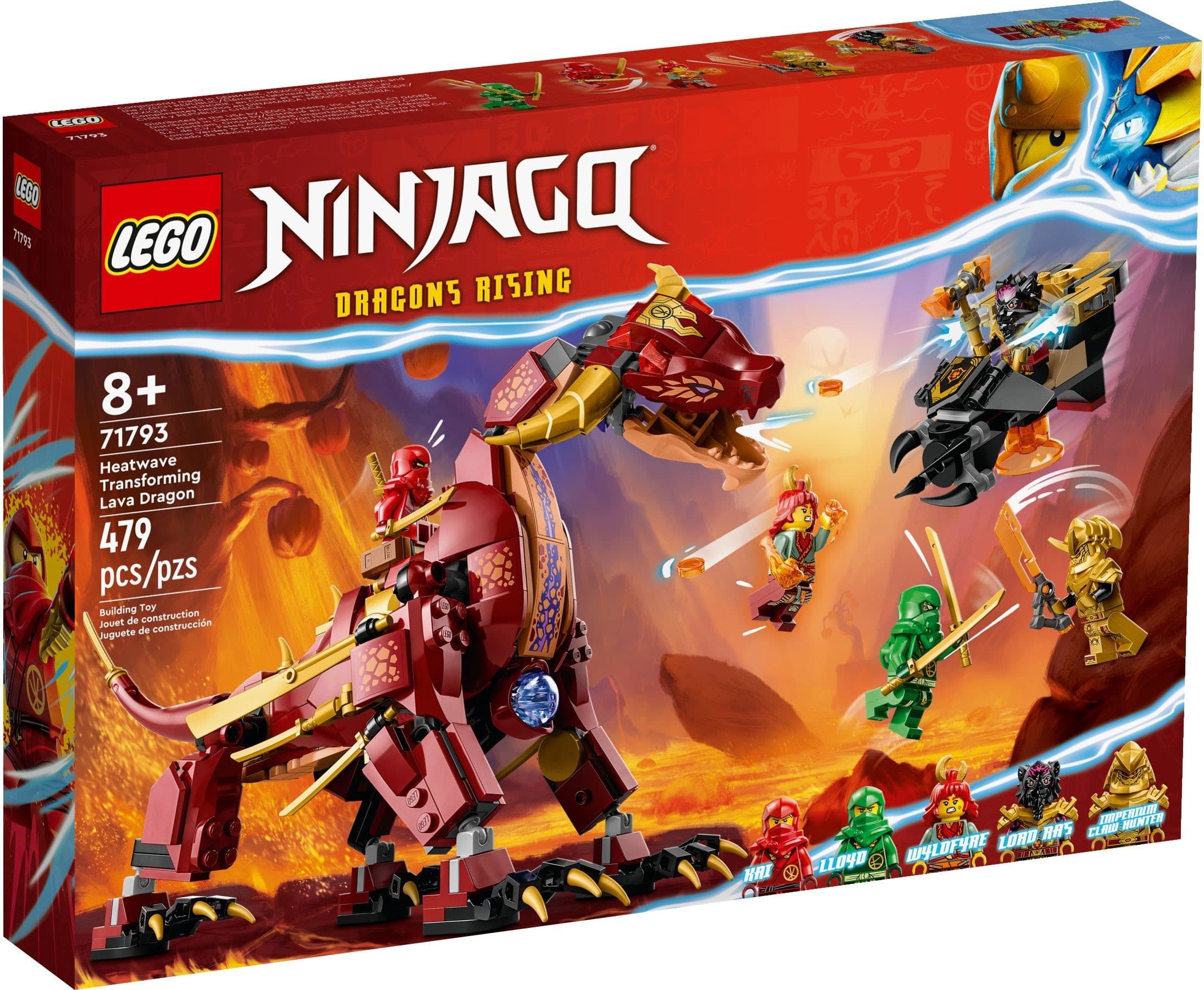 Heatwave Transforming Lava Dragon