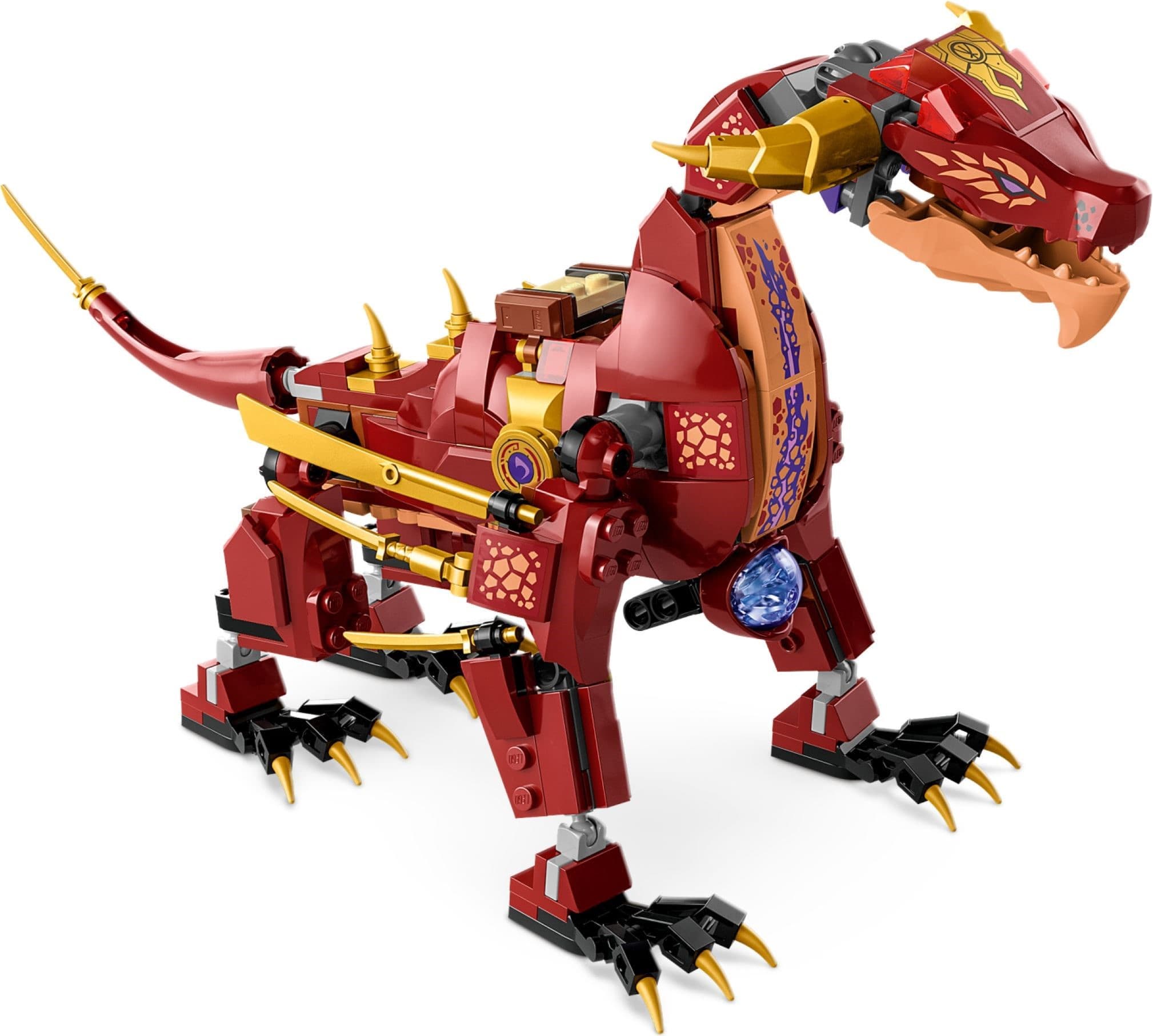 Heatwave Transforming Lava Dragon