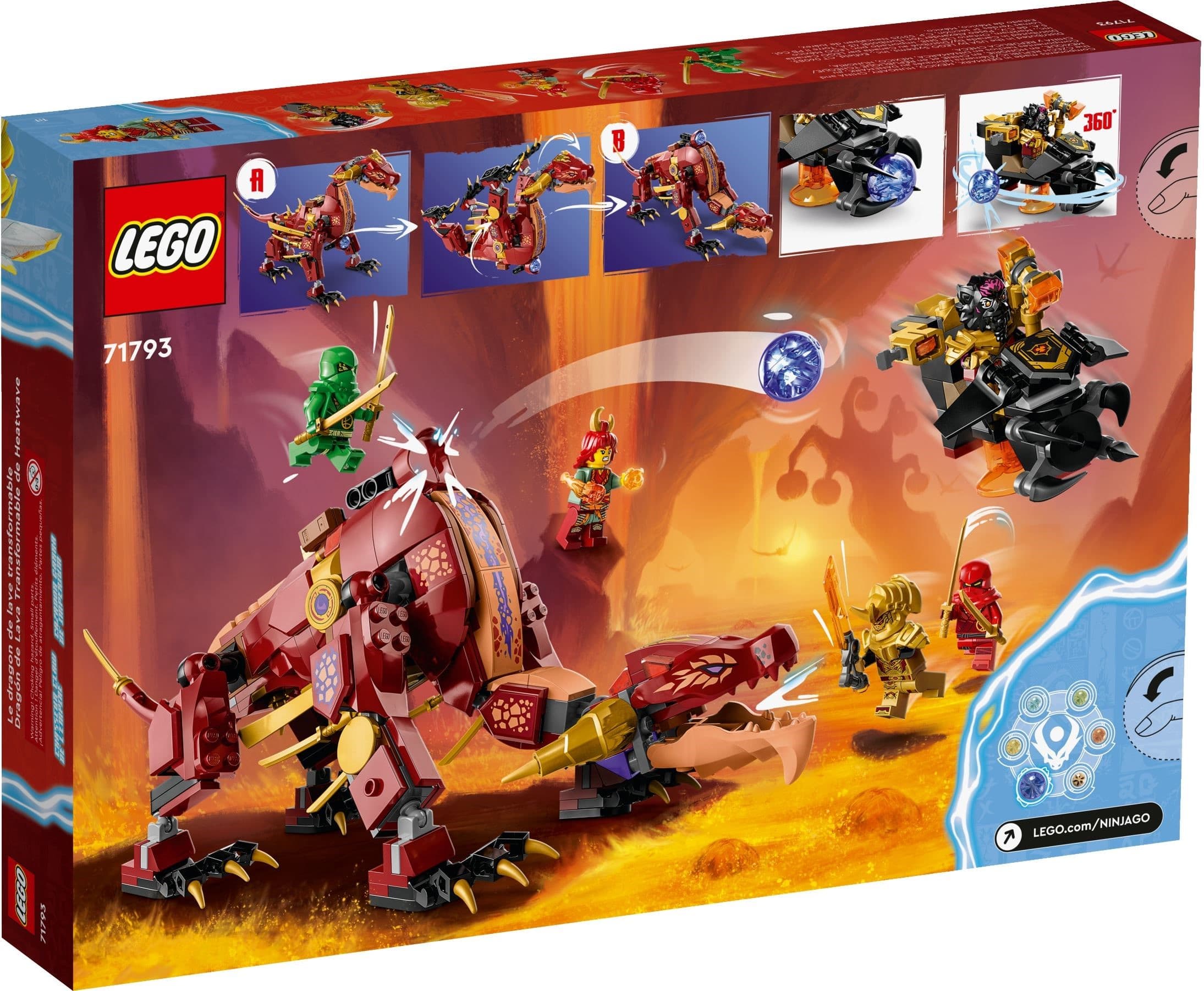 Heatwave Transforming Lava Dragon