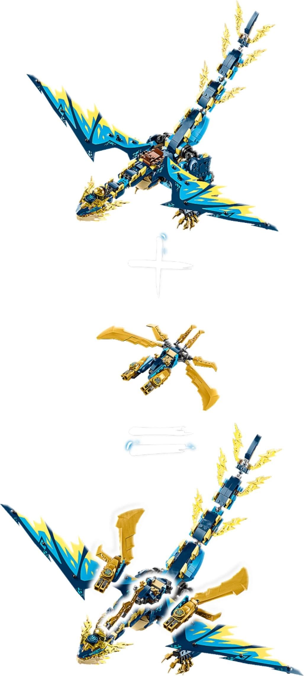 Elemental Dragon vs. The Empress Mech