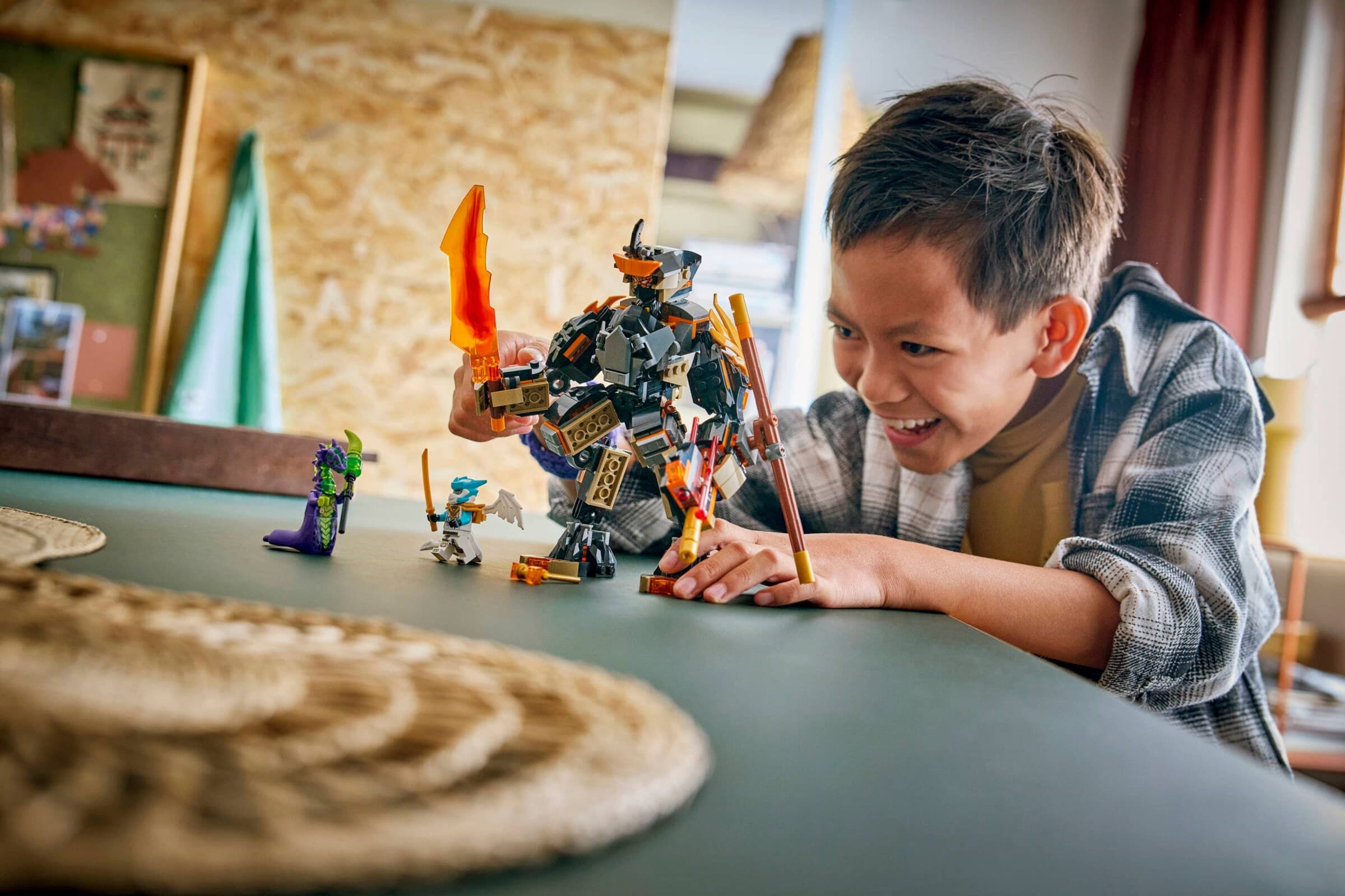 Cole's Mission Mech & Dragon Zane