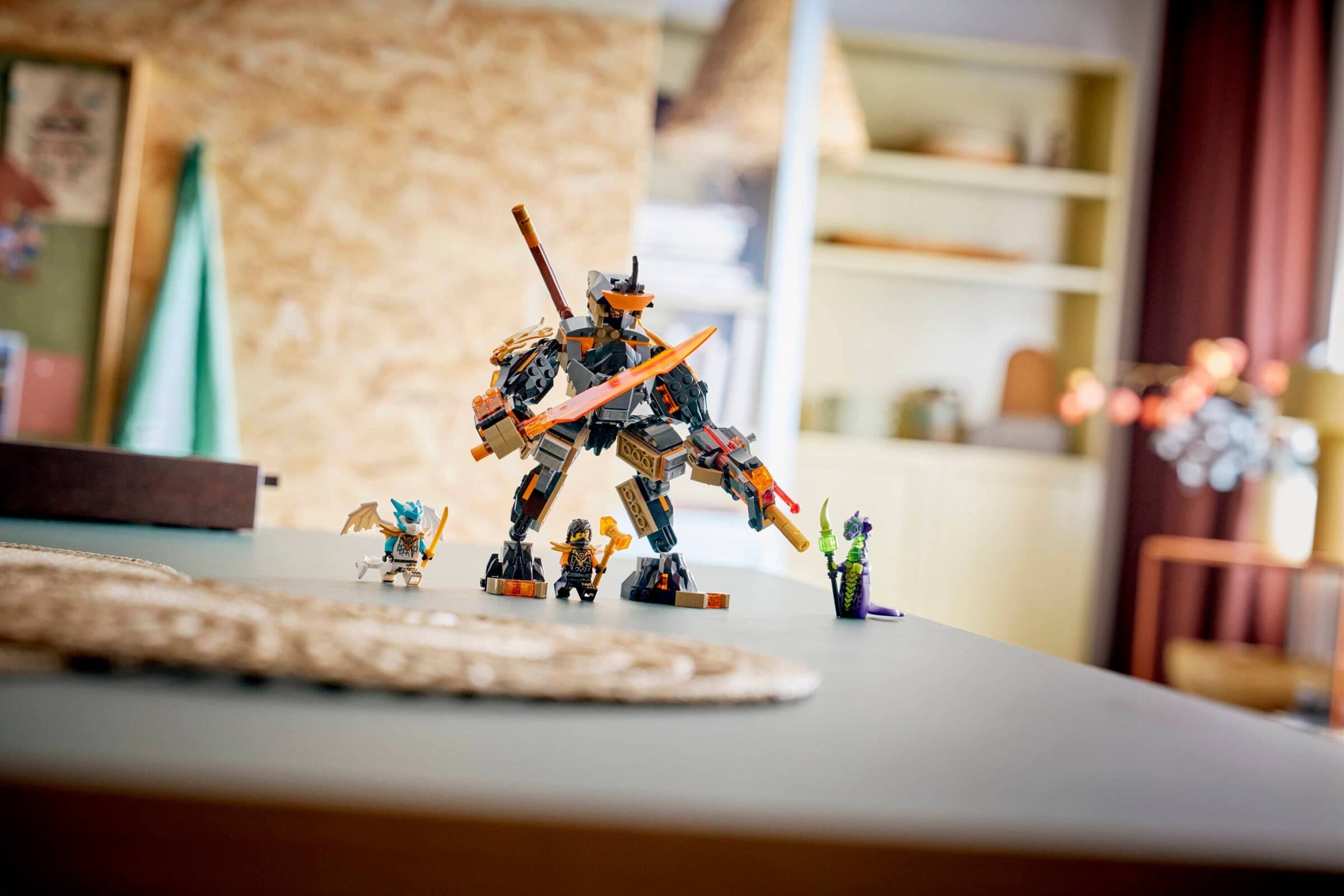 Cole's Mission Mech & Dragon Zane