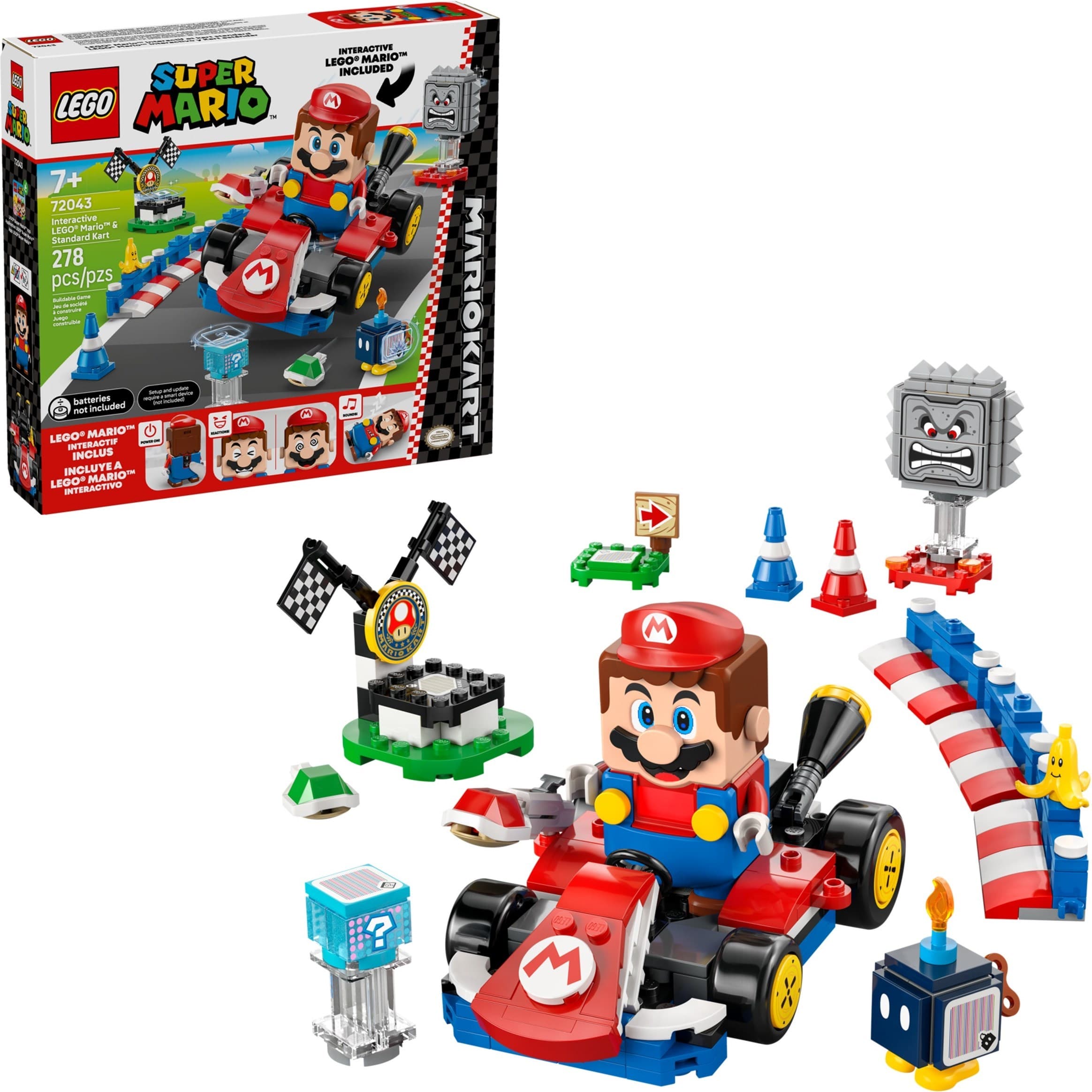 Mario Kart – Interactive LEGO Mario & Standard Kart