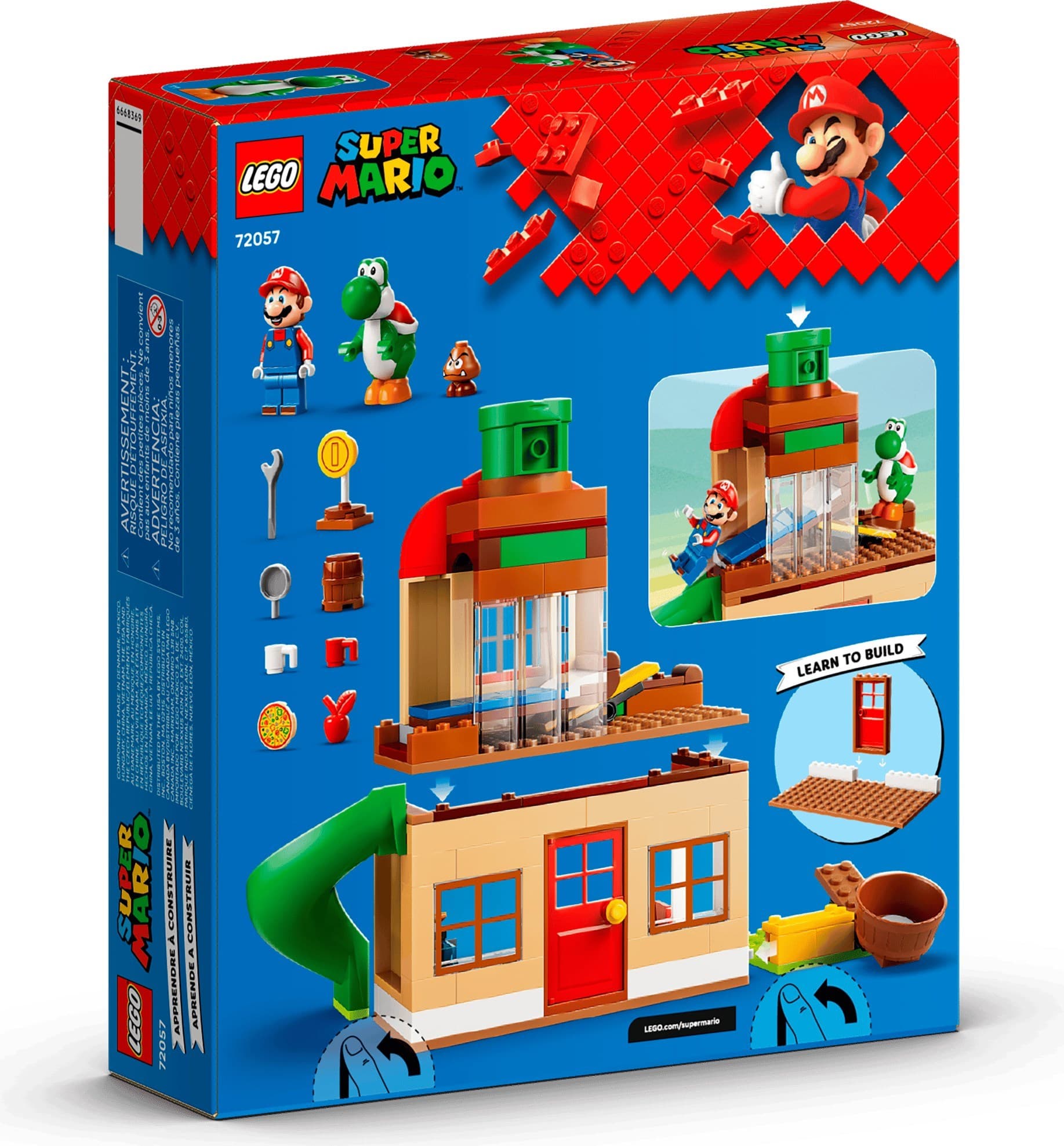 Yoshi at Mario's House