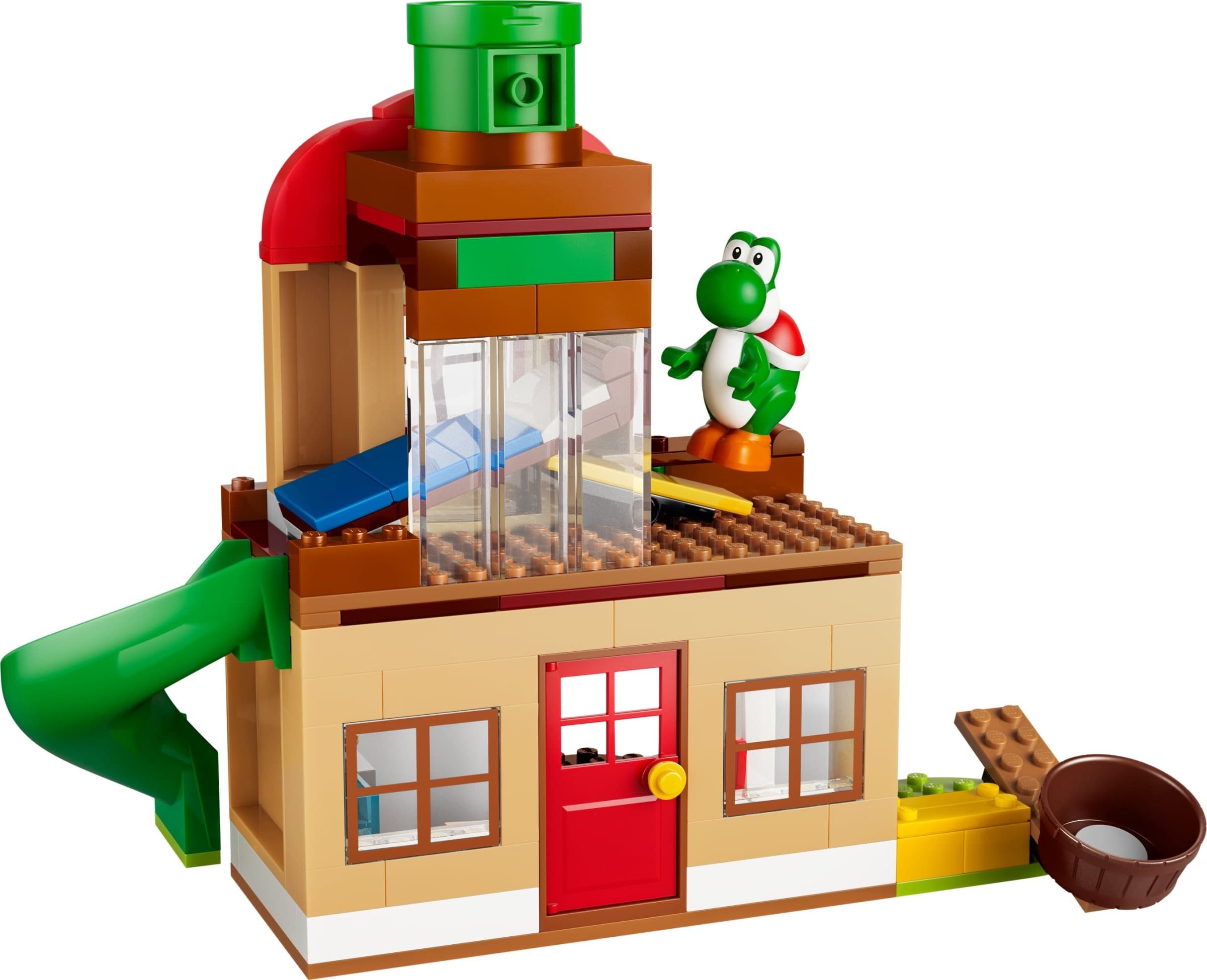 Yoshi at Mario's House