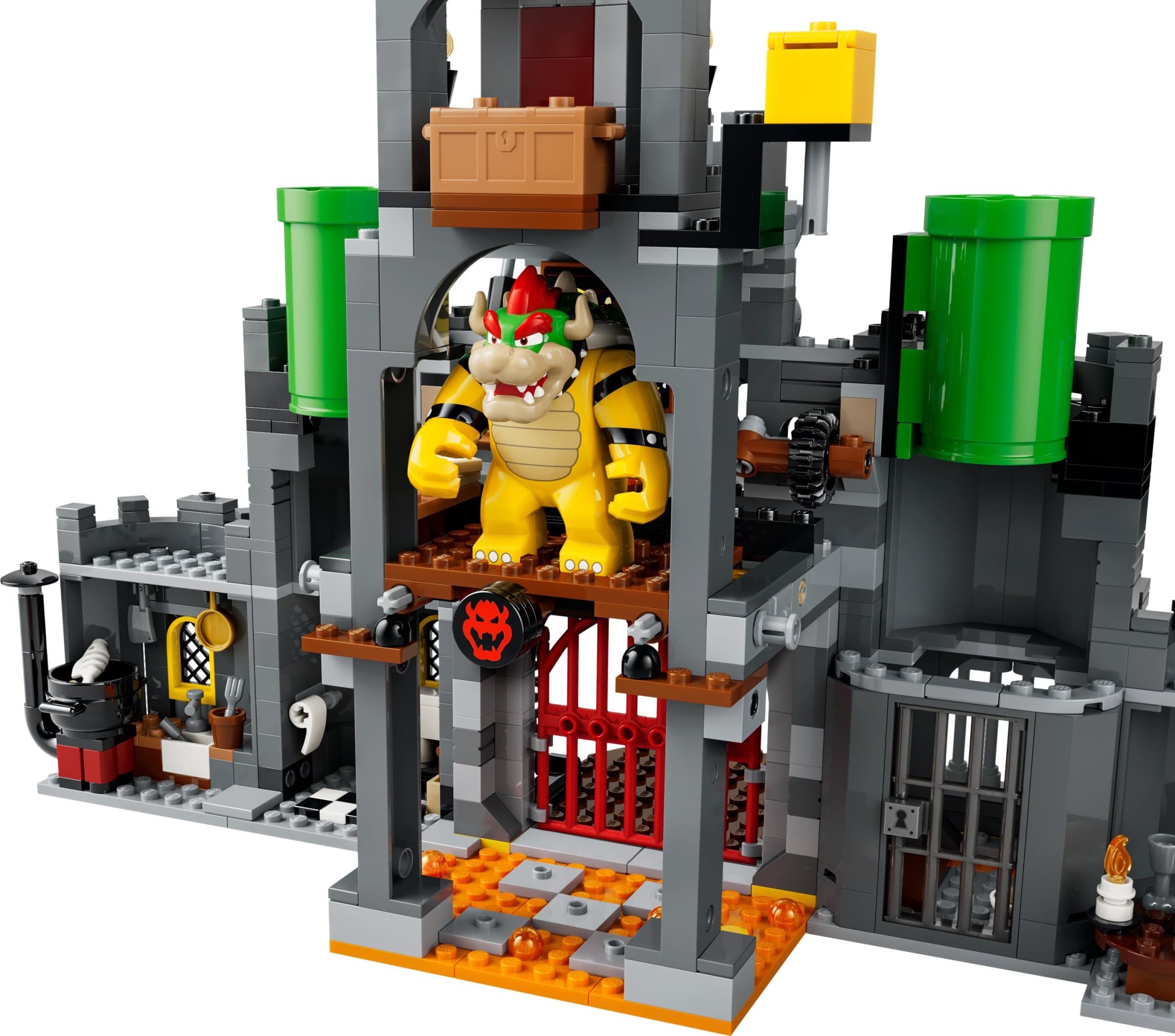 Fire Mario & Bowser's Castle