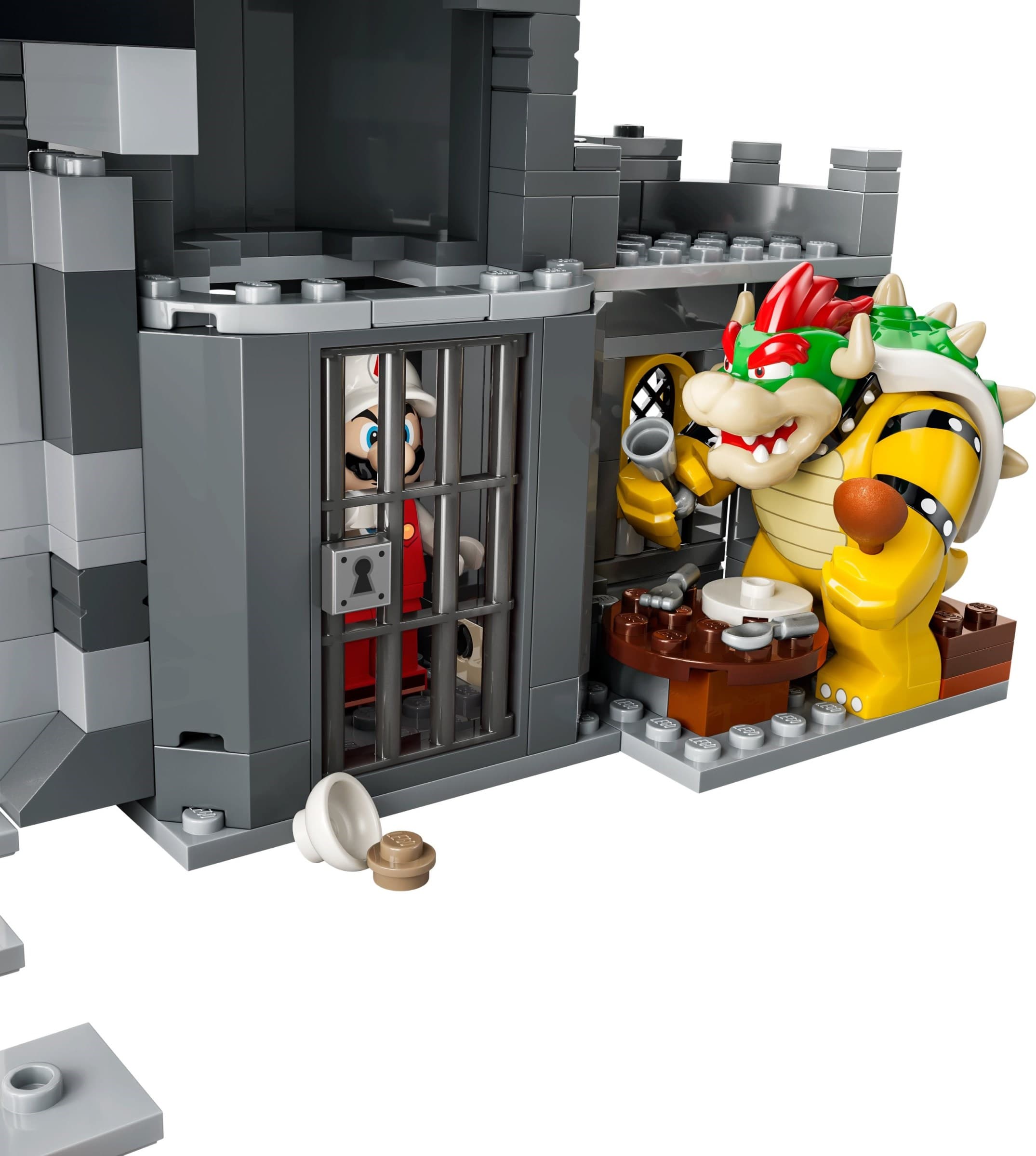 Fire Mario & Bowser's Castle