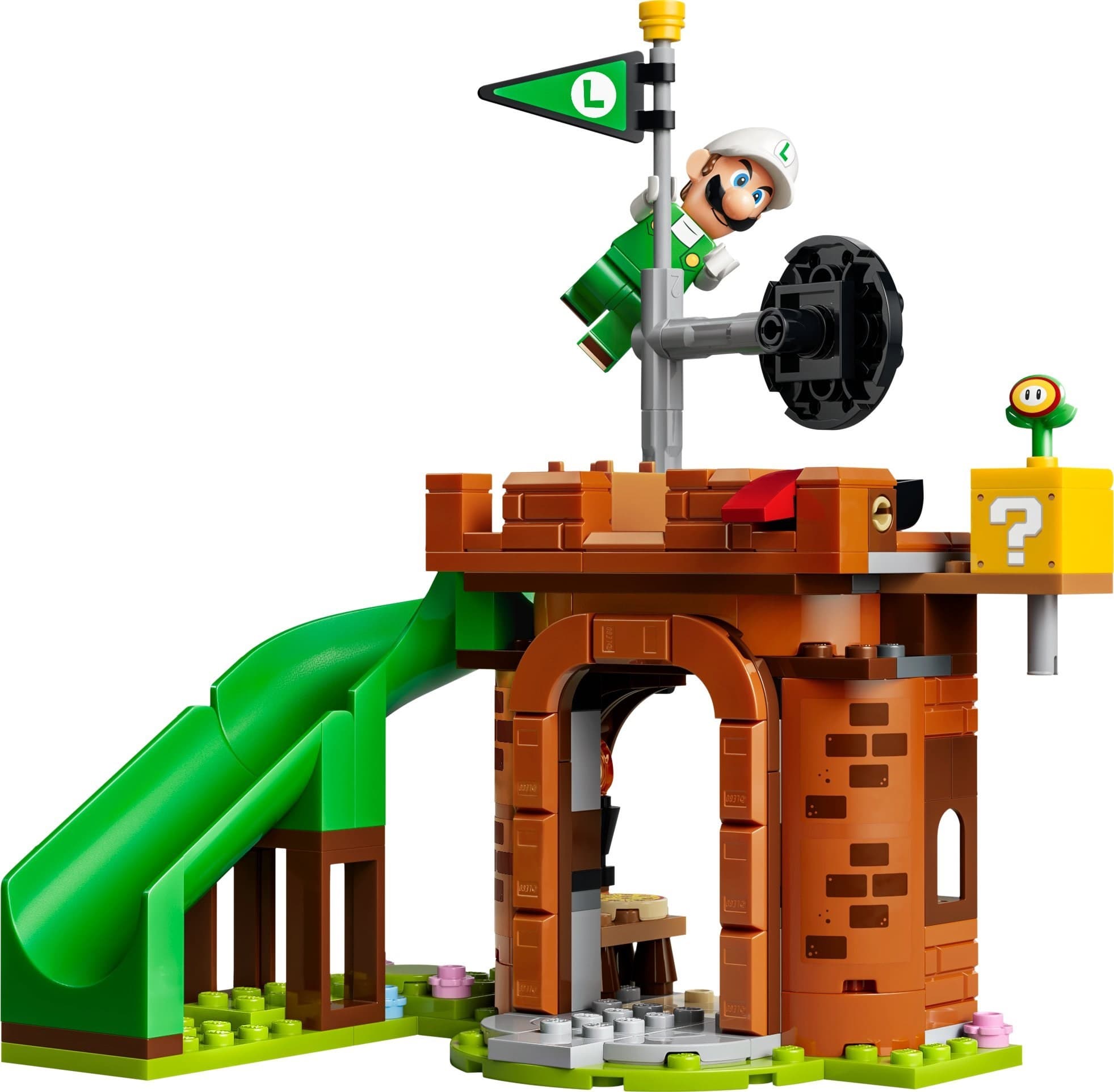 Fire Luigi vs. Koopa Troopa Battle
