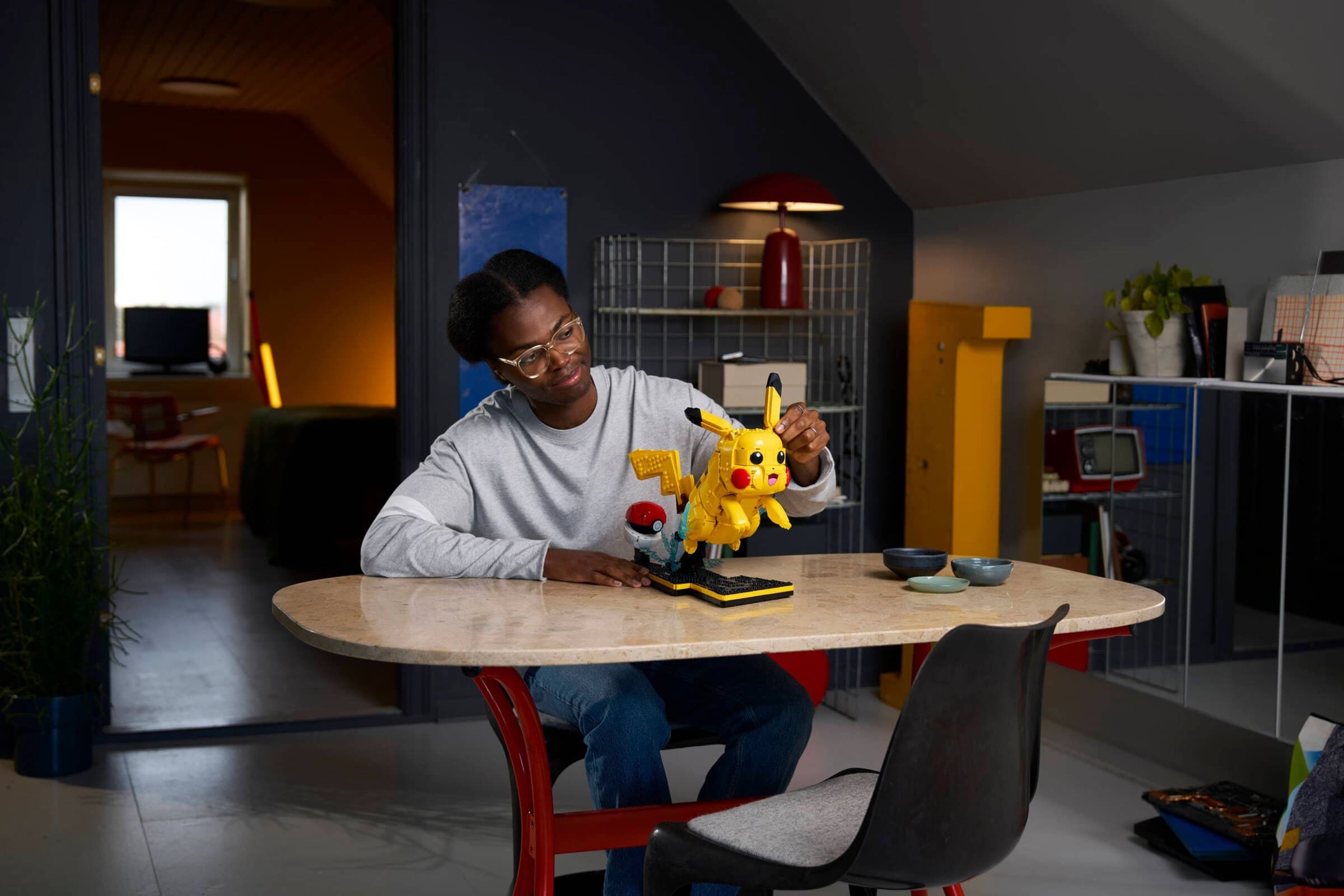 Pikachu and Poké Ball