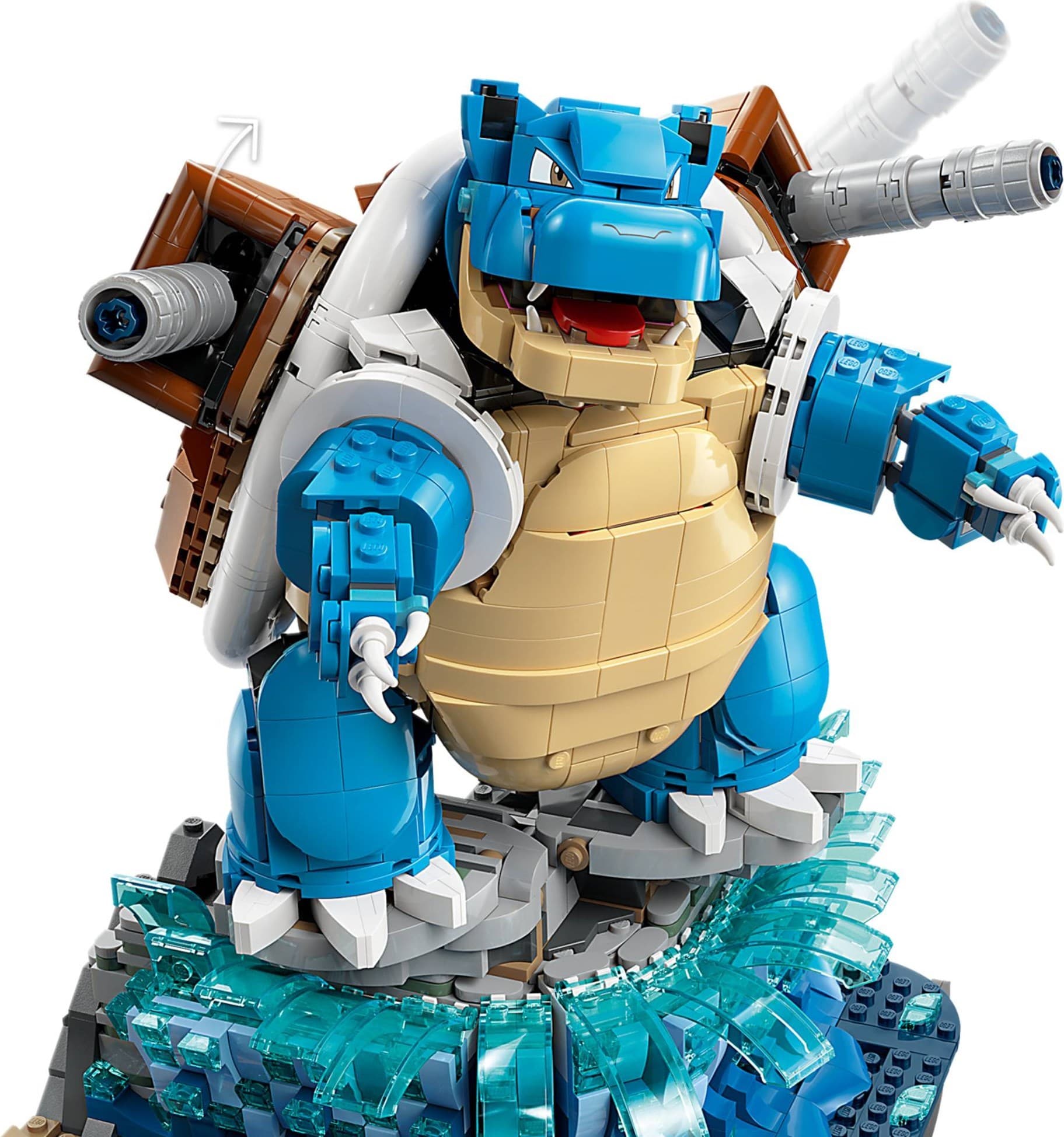Venusaur, Charizard and Blastoise