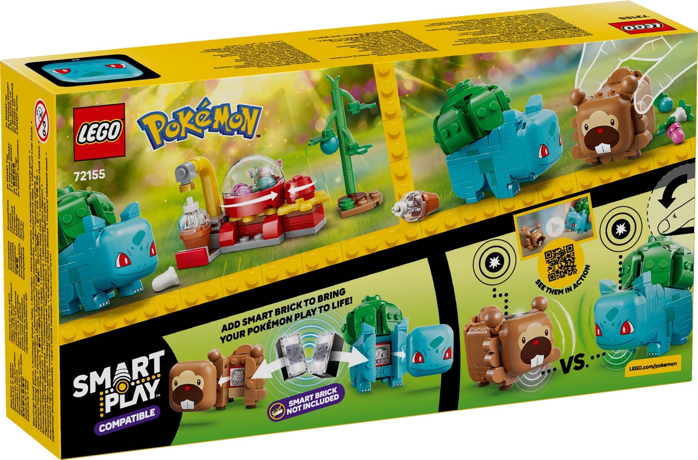 Berry Bash with Bulbasaur and Bidoof