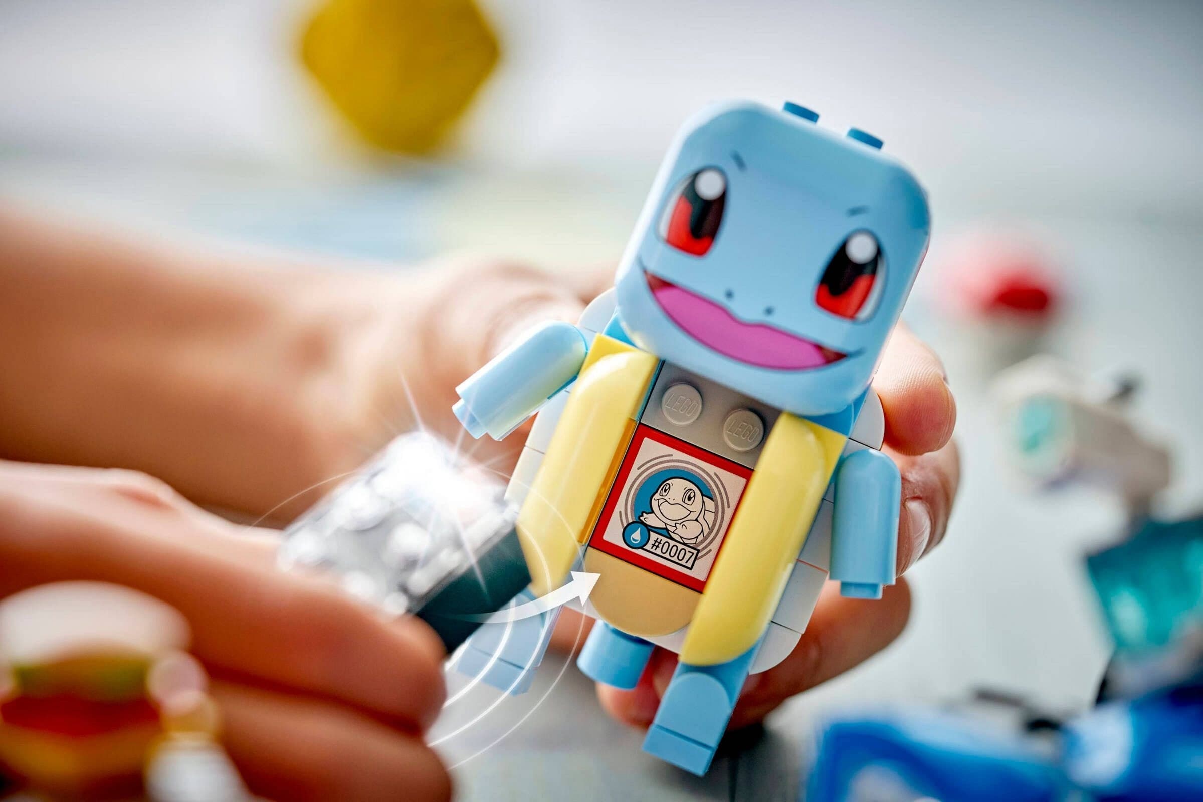 Trainer's Buggy Adventure with Squirtle