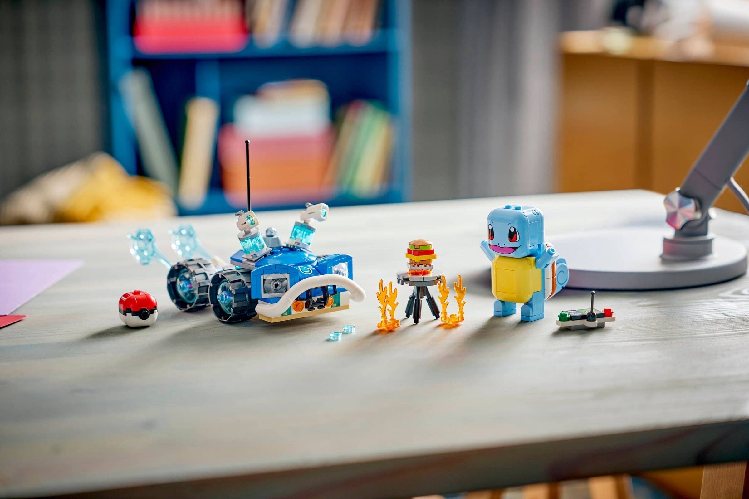 Trainer's Buggy Adventure with Squirtle