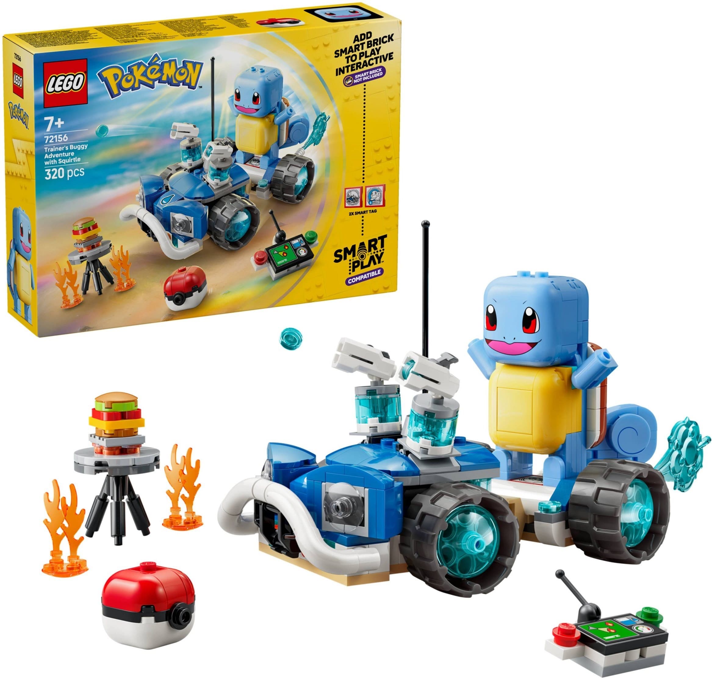 Trainer's Buggy Adventure with Squirtle