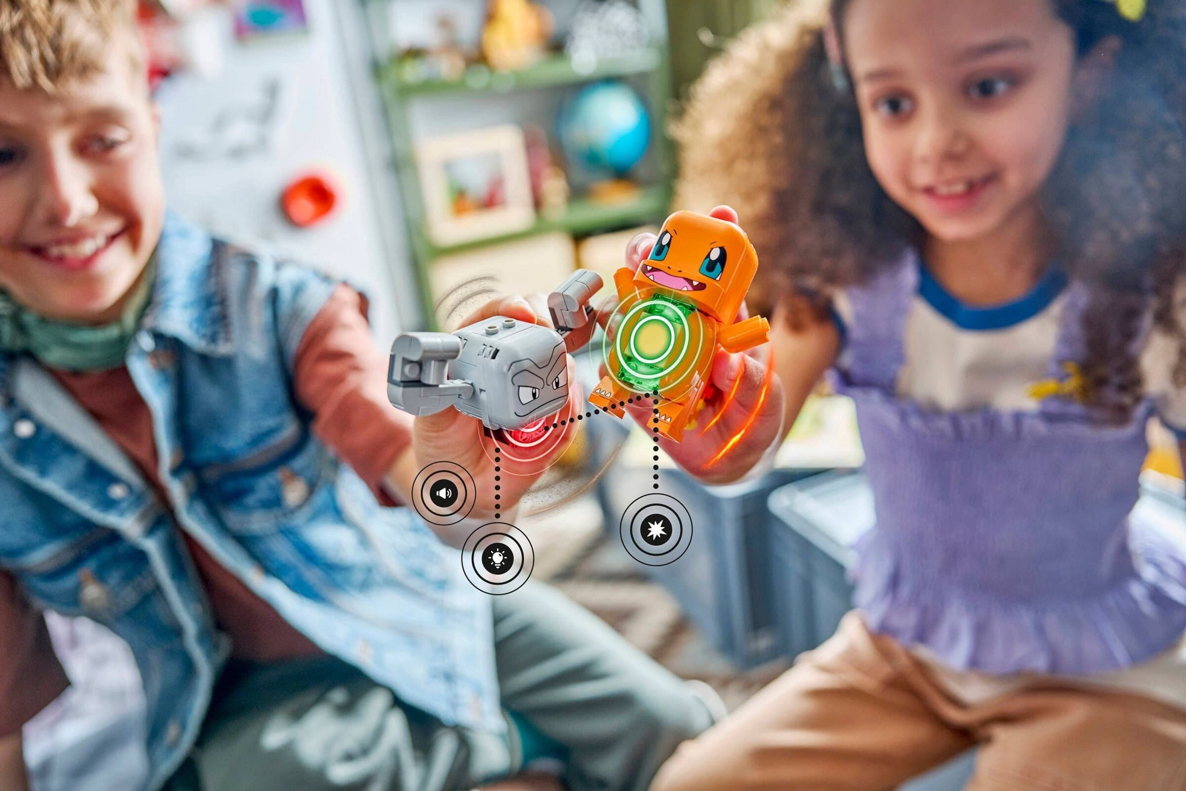 Charmander and Geodude's Cavern Clash