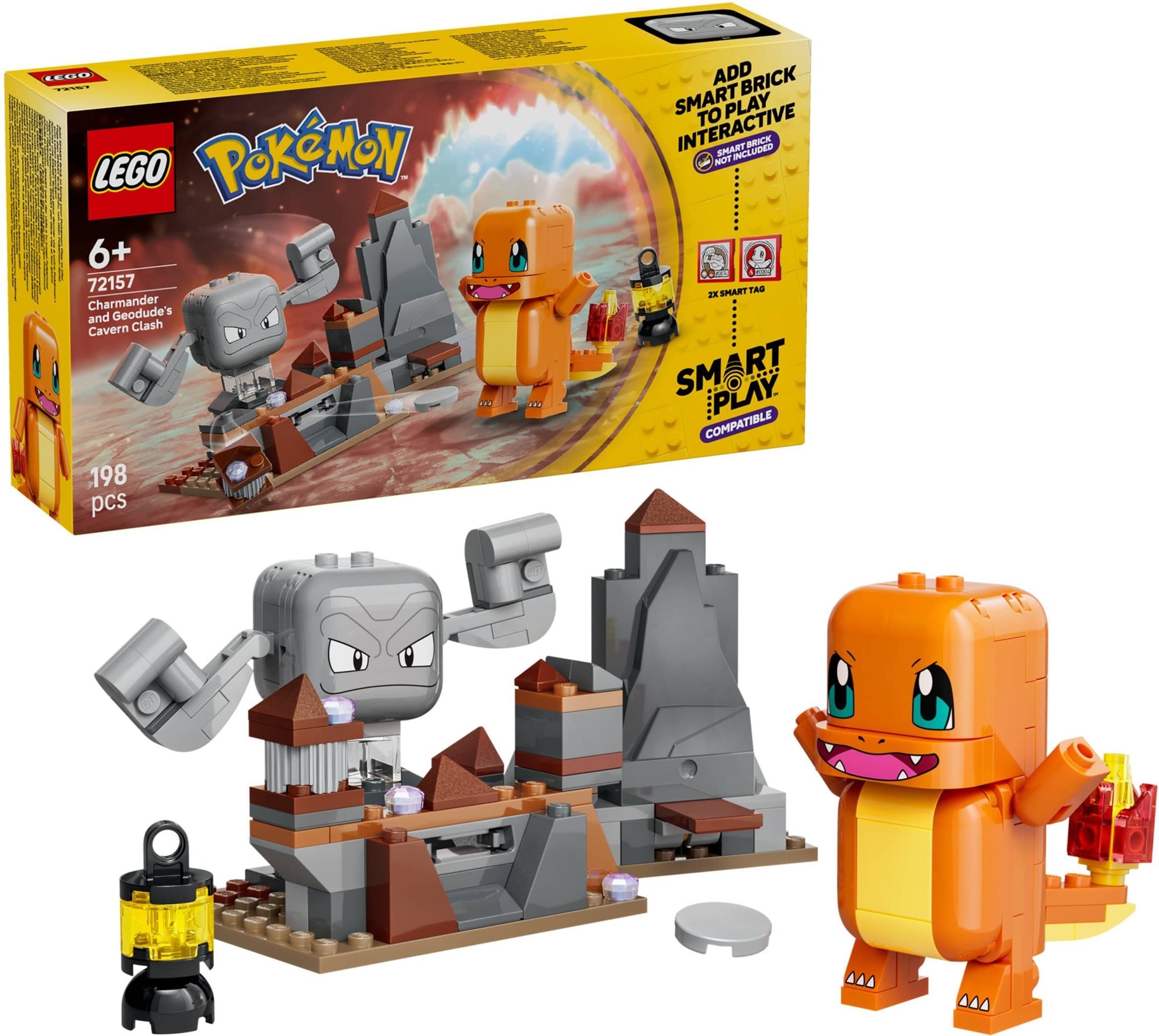 Charmander and Geodude's Cavern Clash