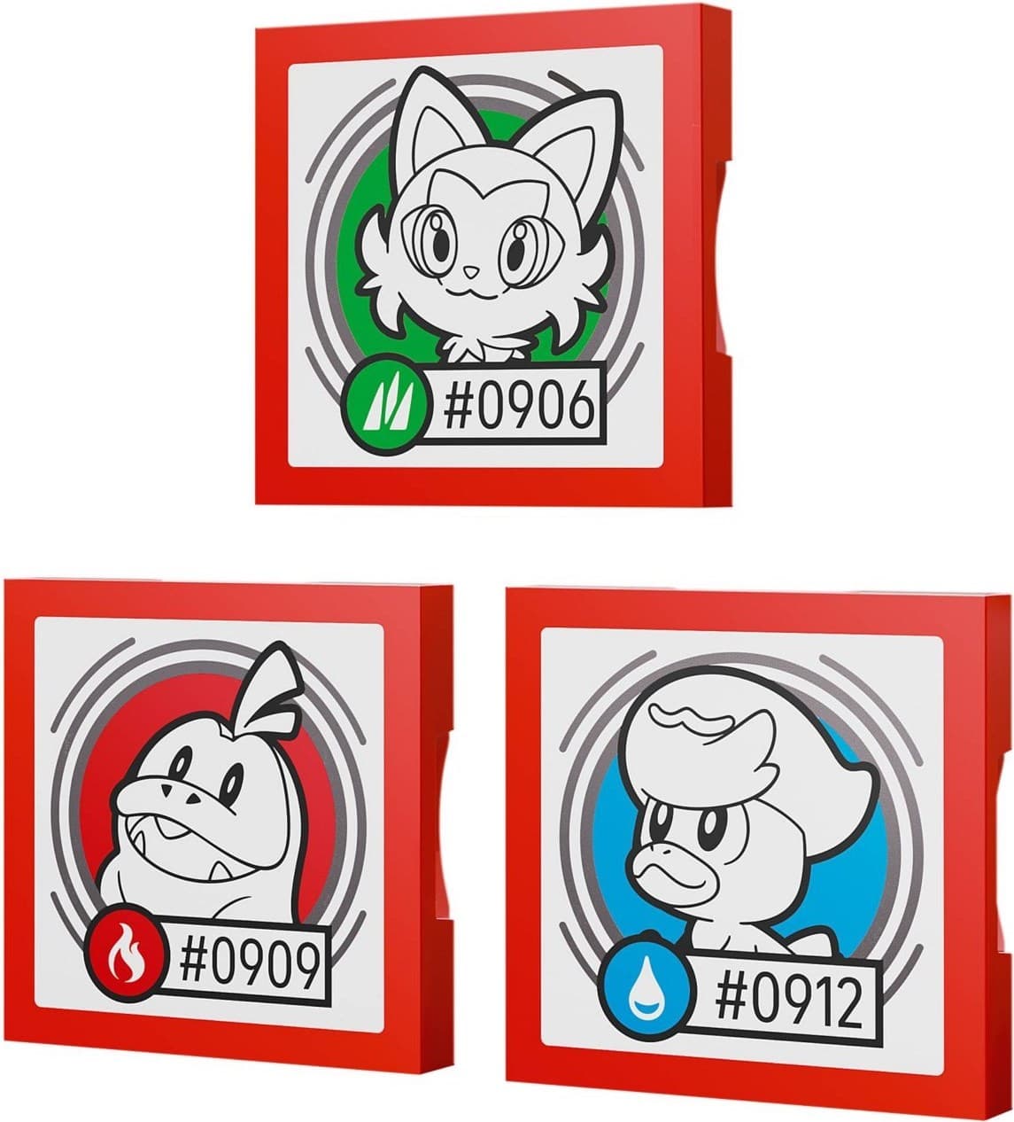 Sprigatito, Fuecoco and Quaxly Battle