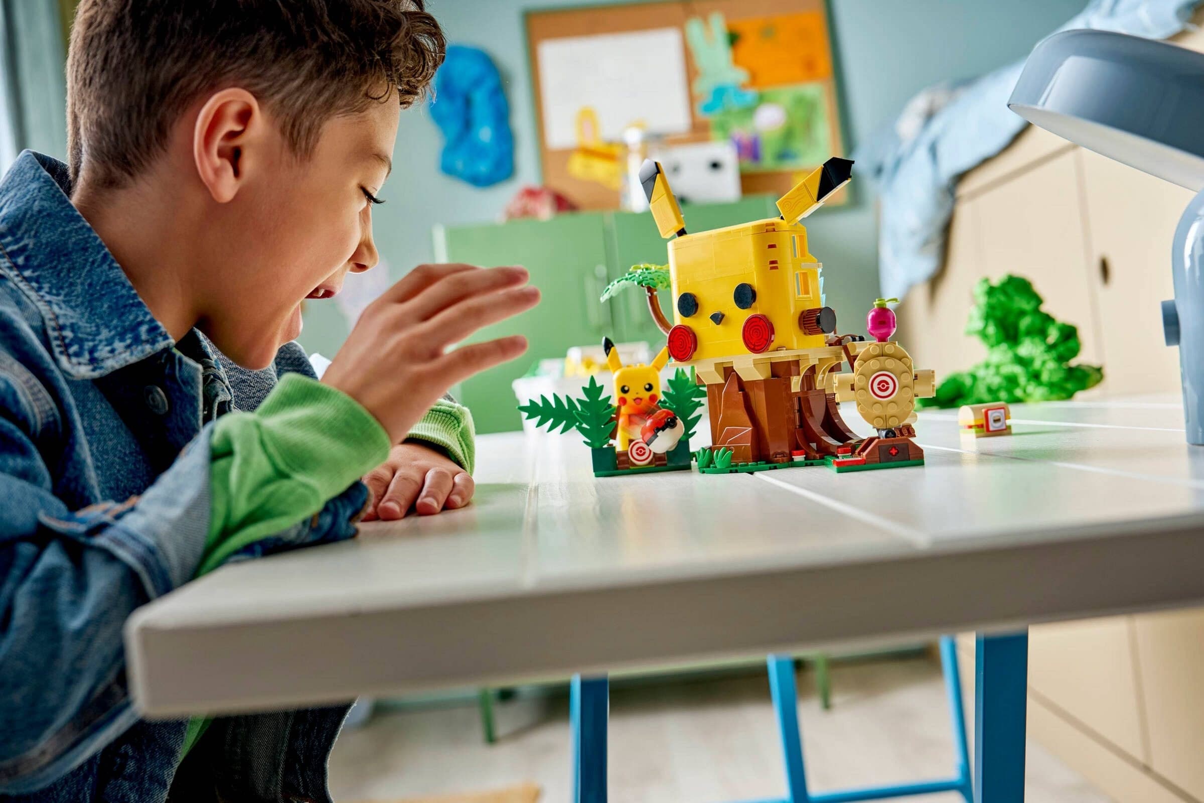 Training House with Pikachu