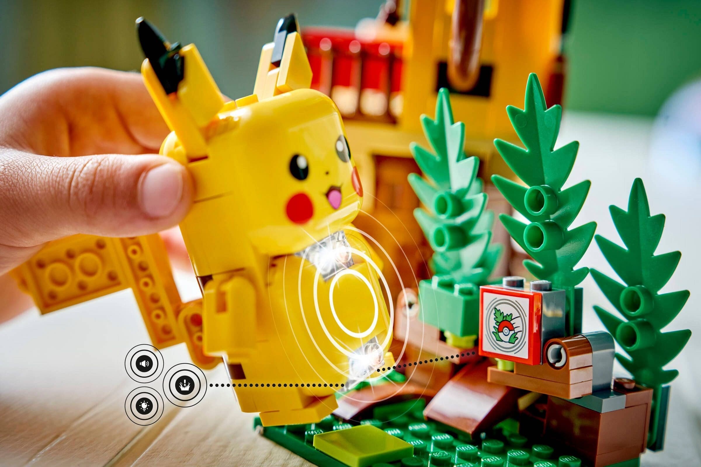 Training House with Pikachu