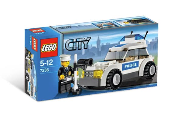 Police Car (Black Sticker Version)