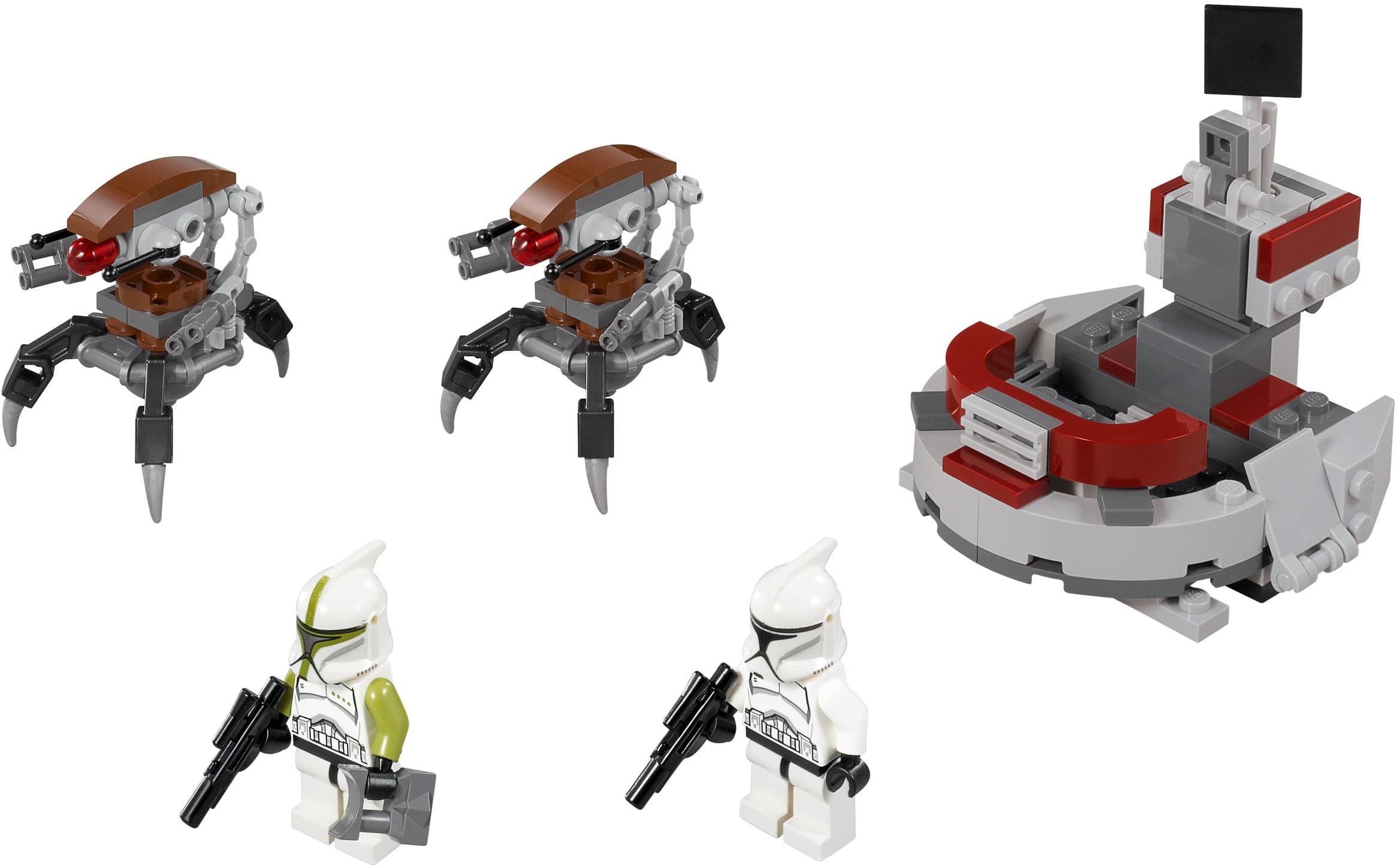 Clone Troopers vs. Droidekas