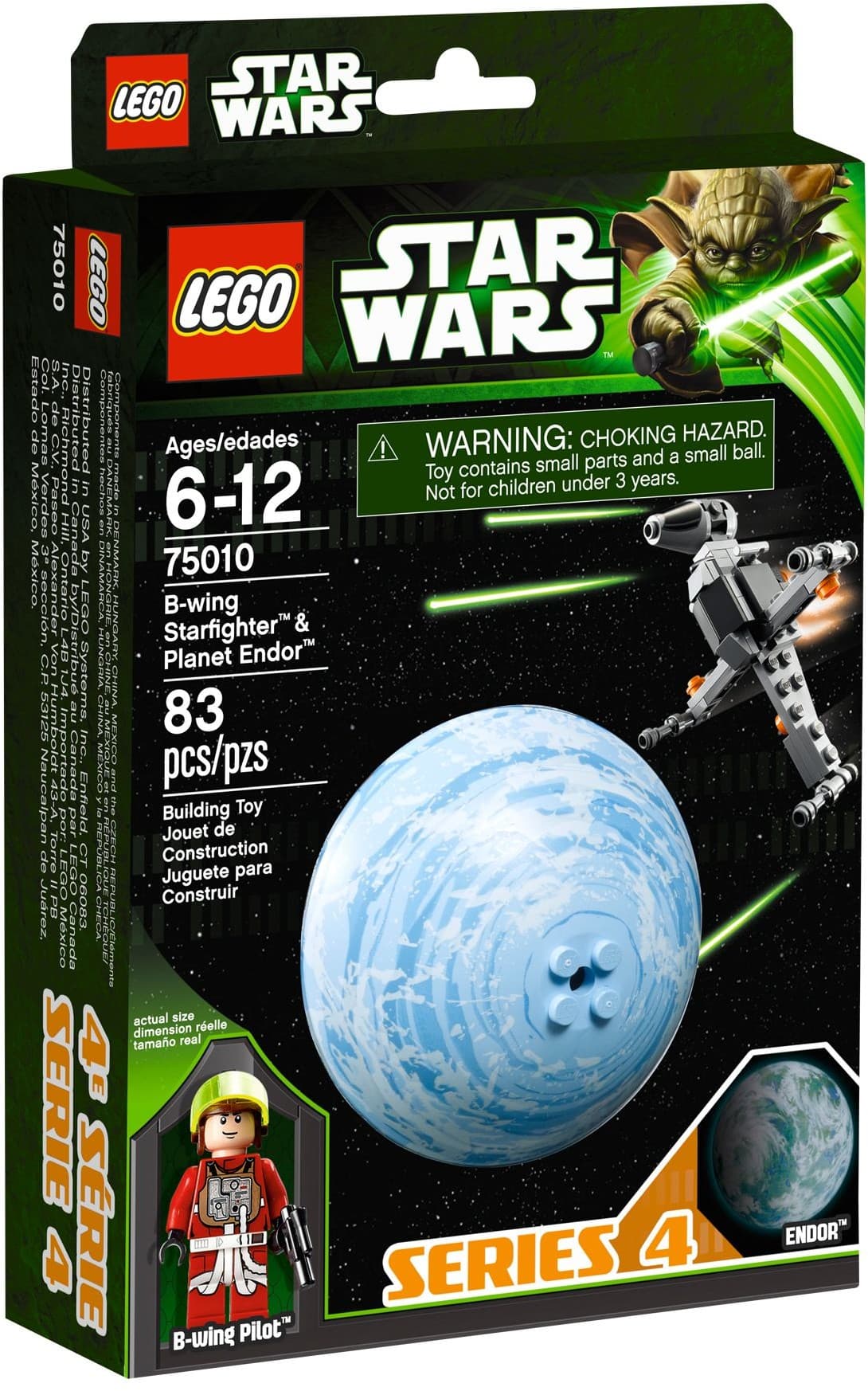 B-wing Starfighter & Planet Endor