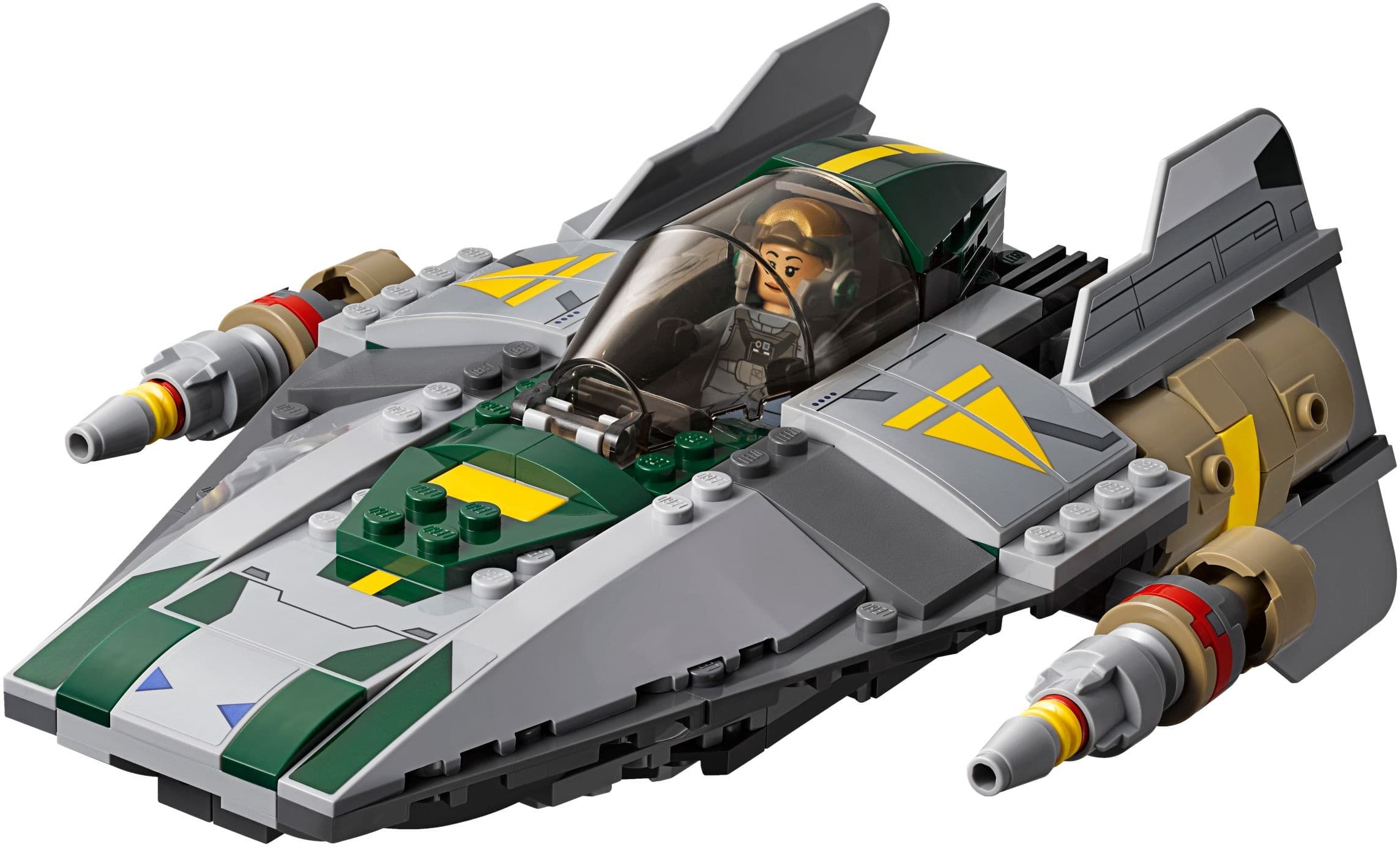Vader's TIE Advanced vs. A-Wing Starfighter