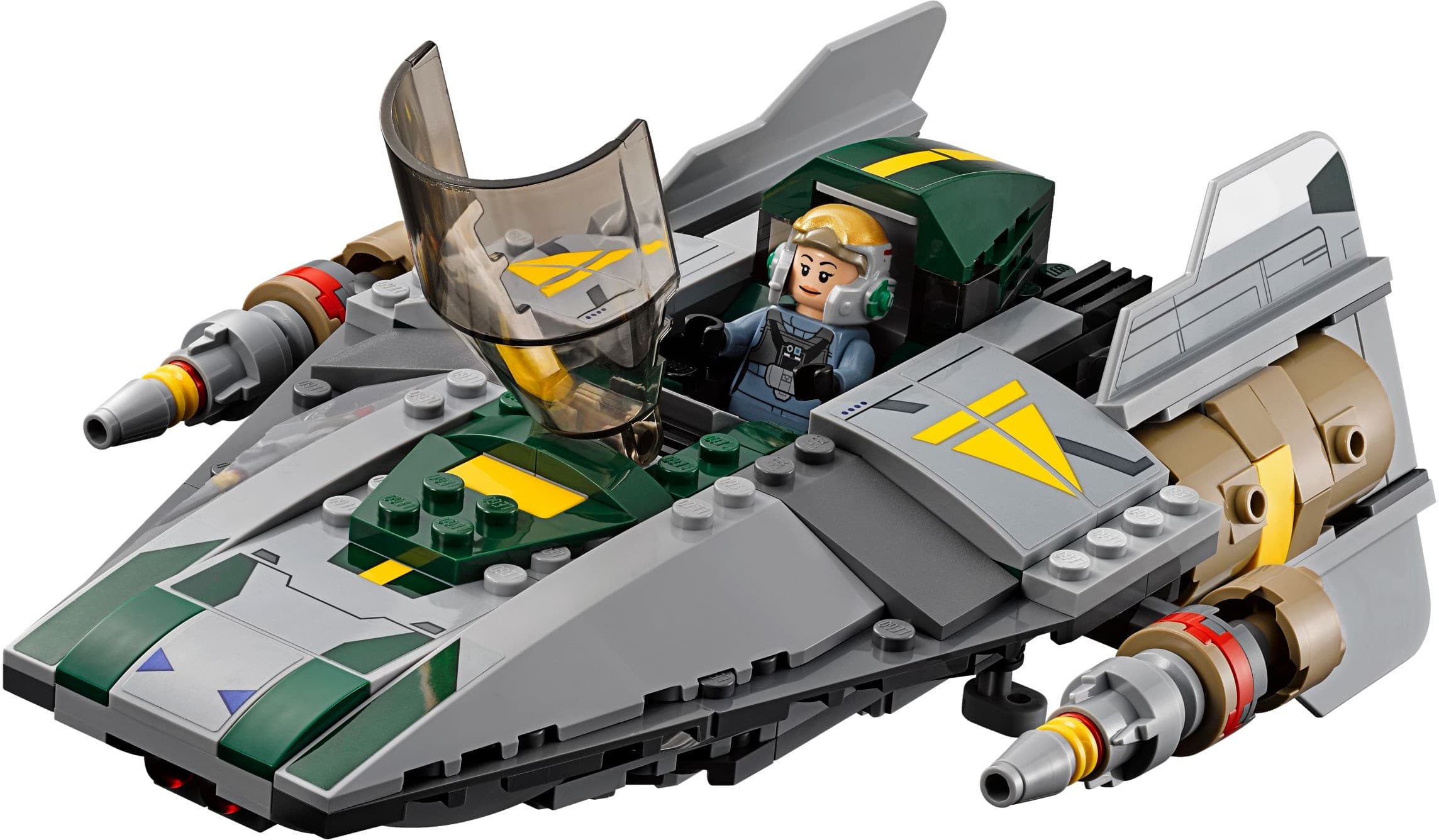 Vader's TIE Advanced vs. A-Wing Starfighter