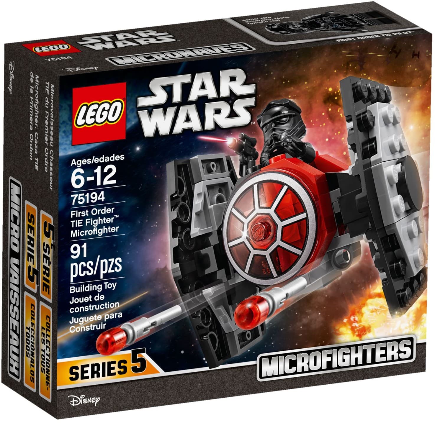 First Order TIE Fighter Microfighter