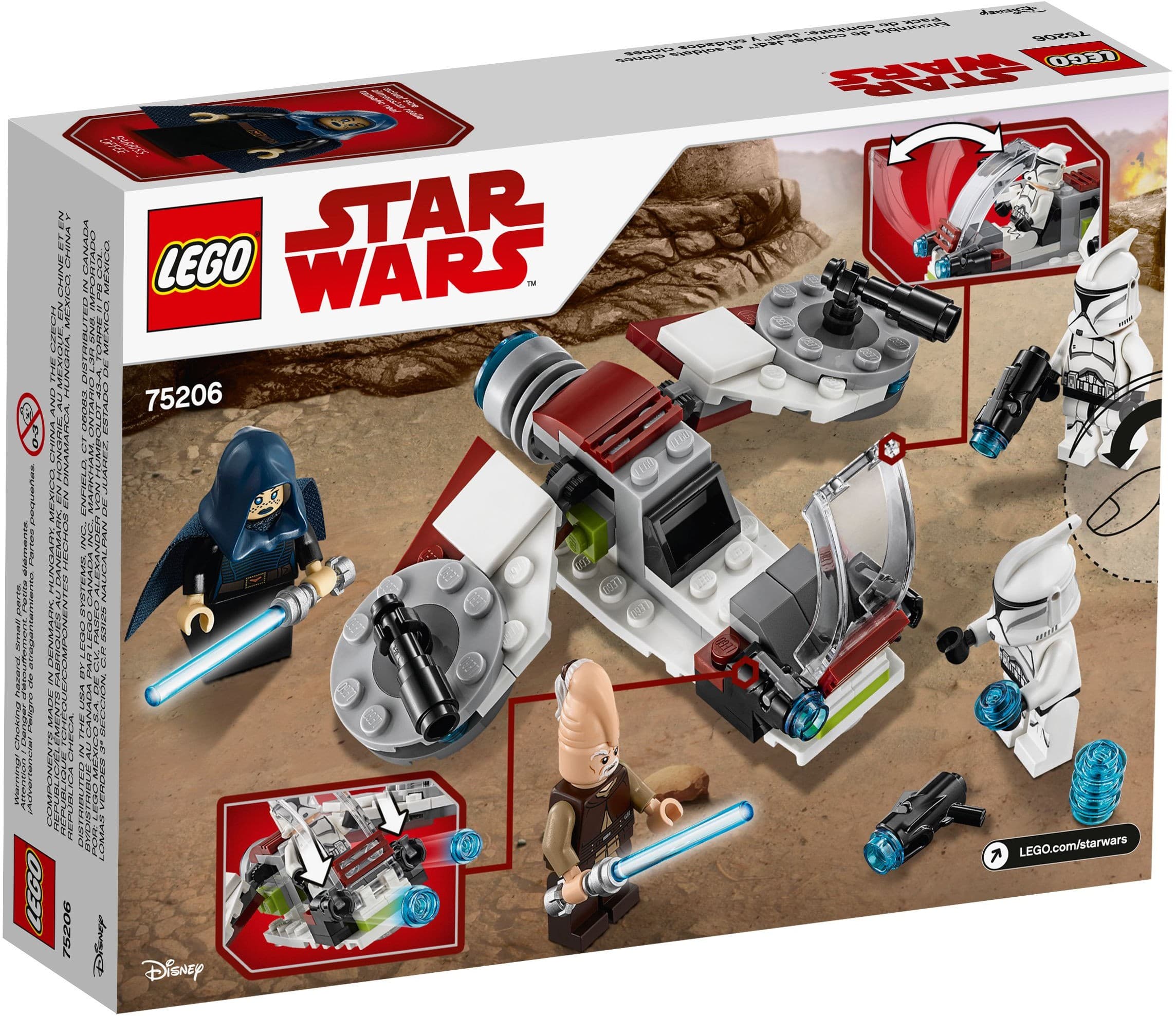 Jedi and Clone Troopers Battle Pack