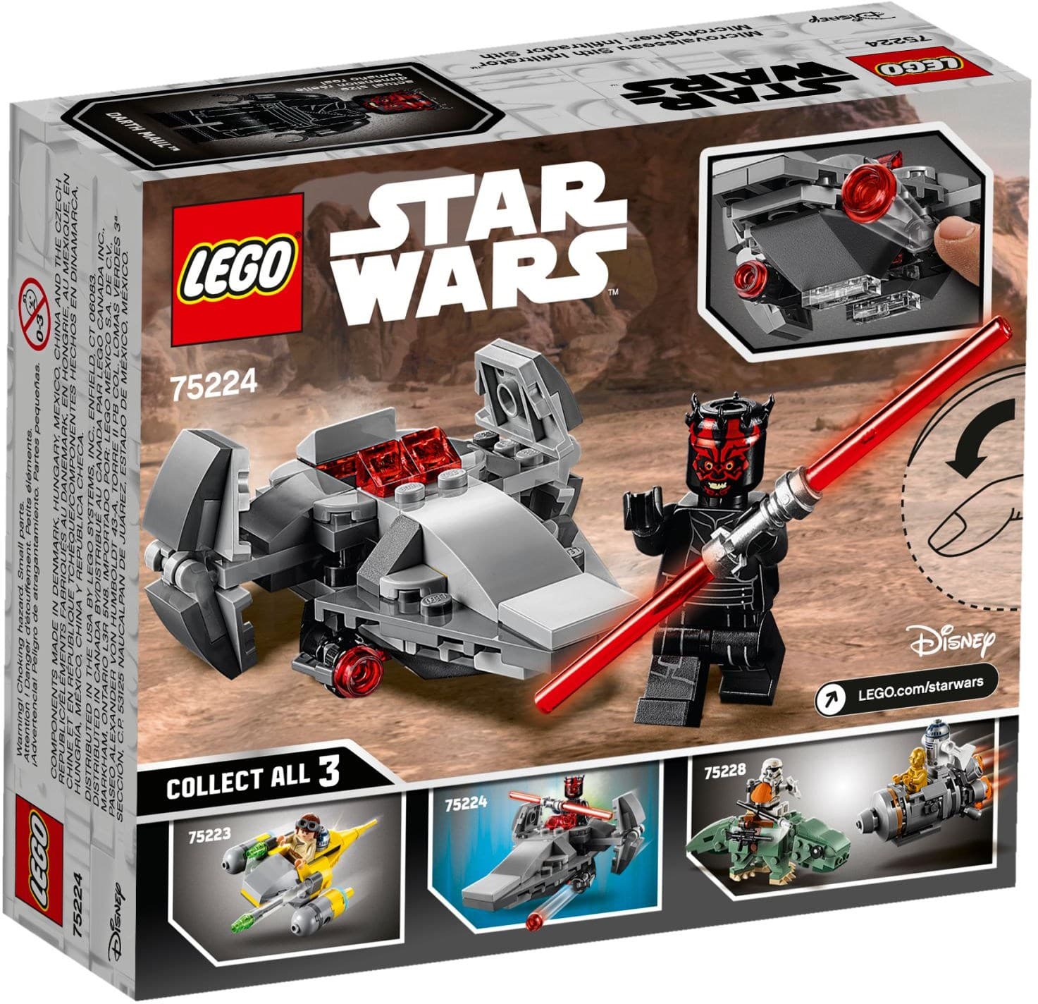 Sith Infiltrator Microfighter