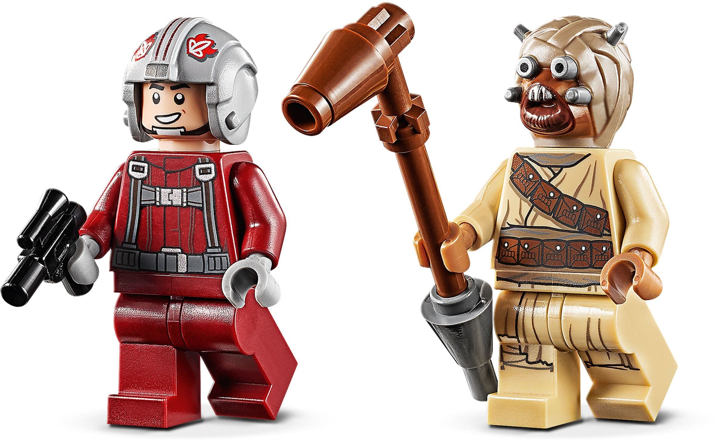 T-16 Skyhopper vs. Bantha Microfighters