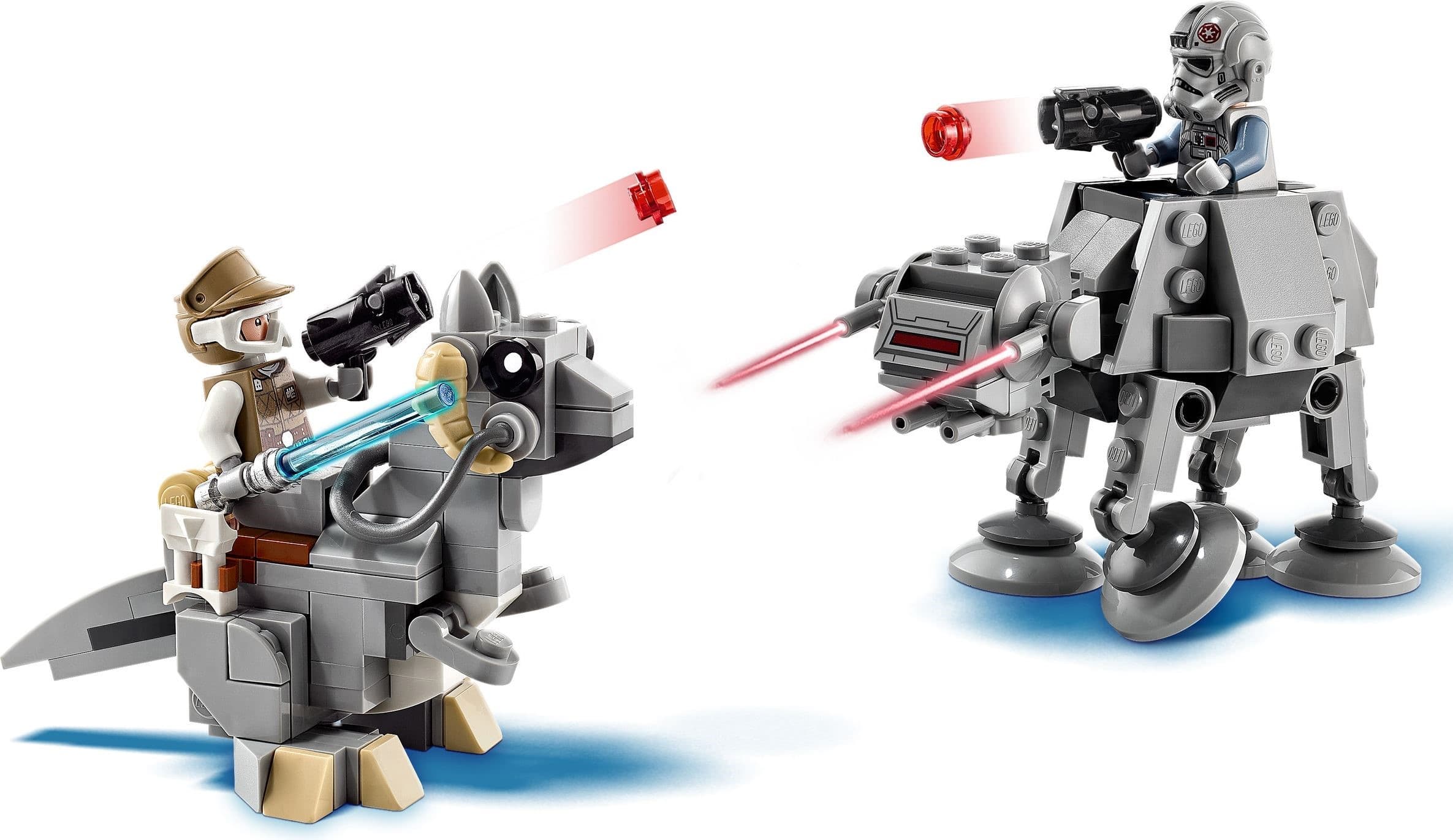AT-AT vs. Tauntaun Microfighters
