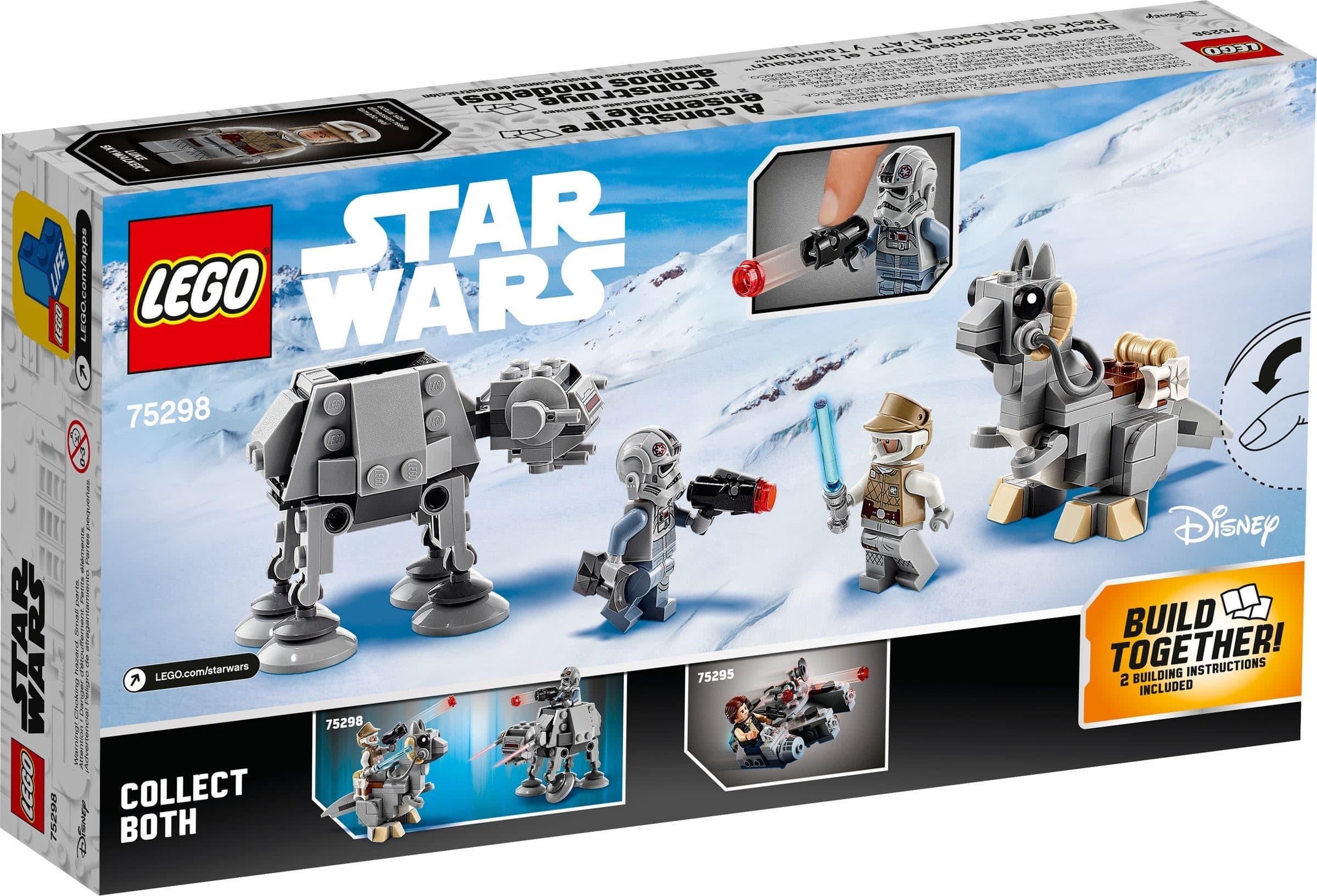 AT-AT vs. Tauntaun Microfighters