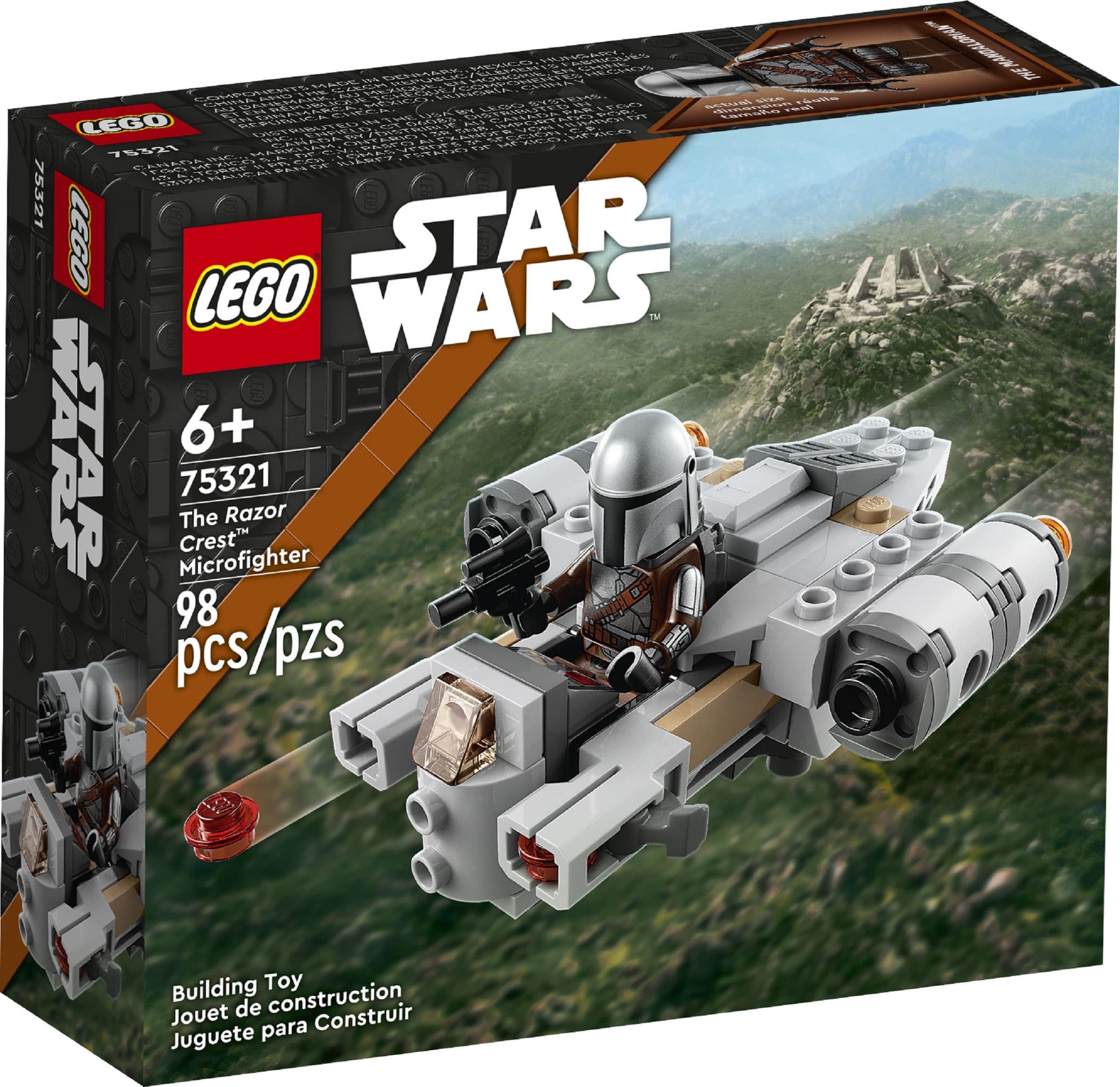 The Razor Crest Microfighter