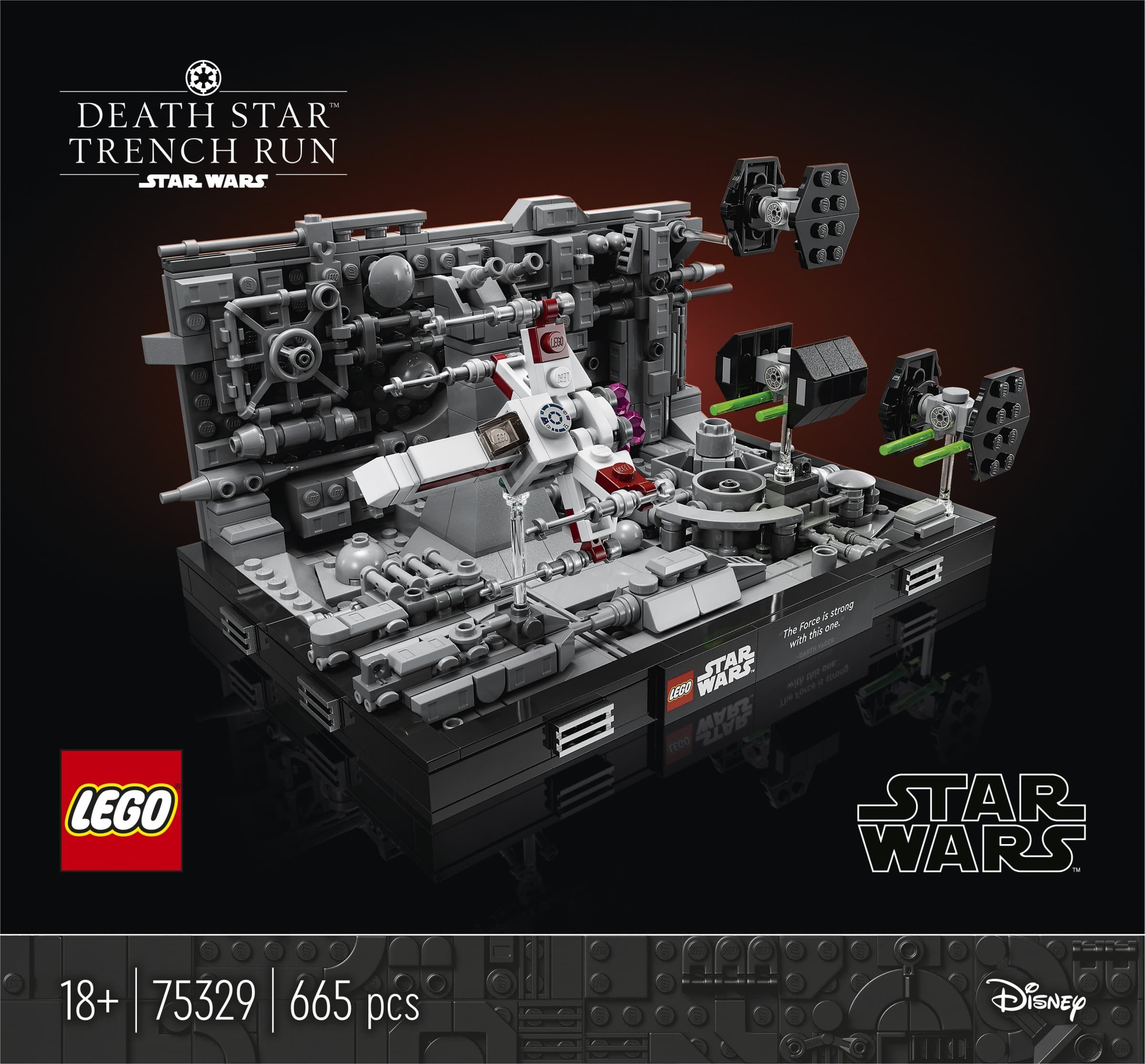 Death Star Trench Run Diorama