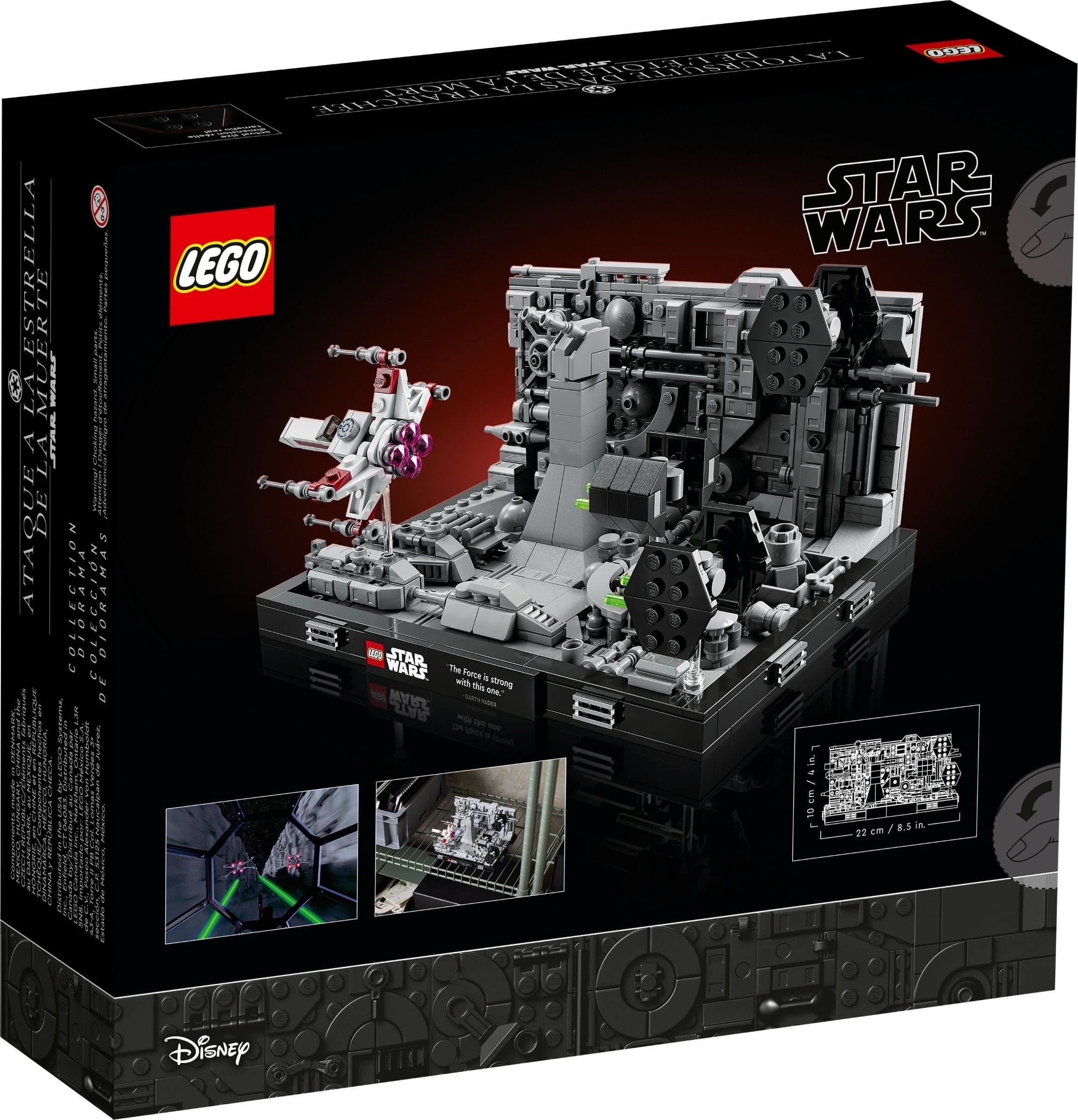 Death Star Trench Run Diorama