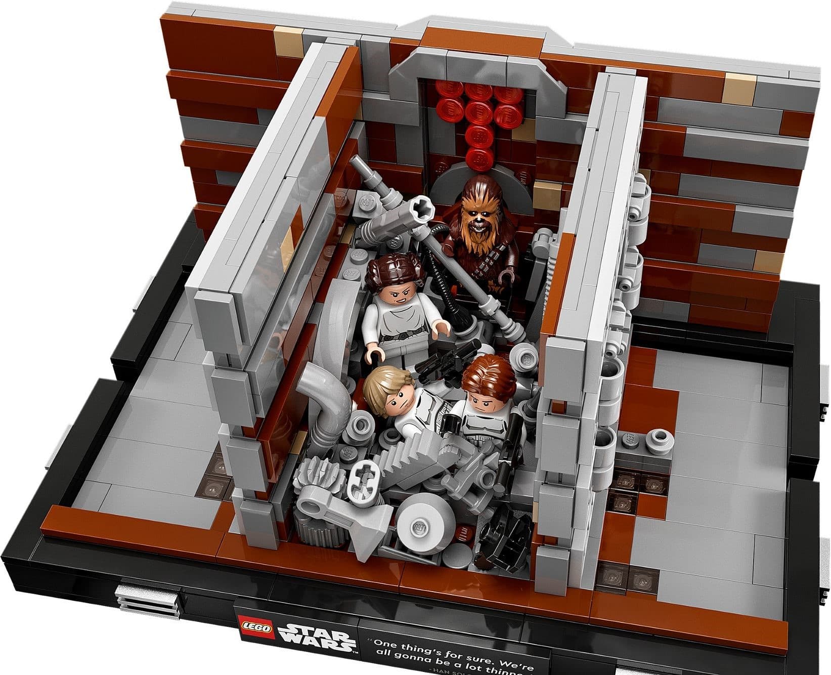 Death Star Trash Compactor Diorama