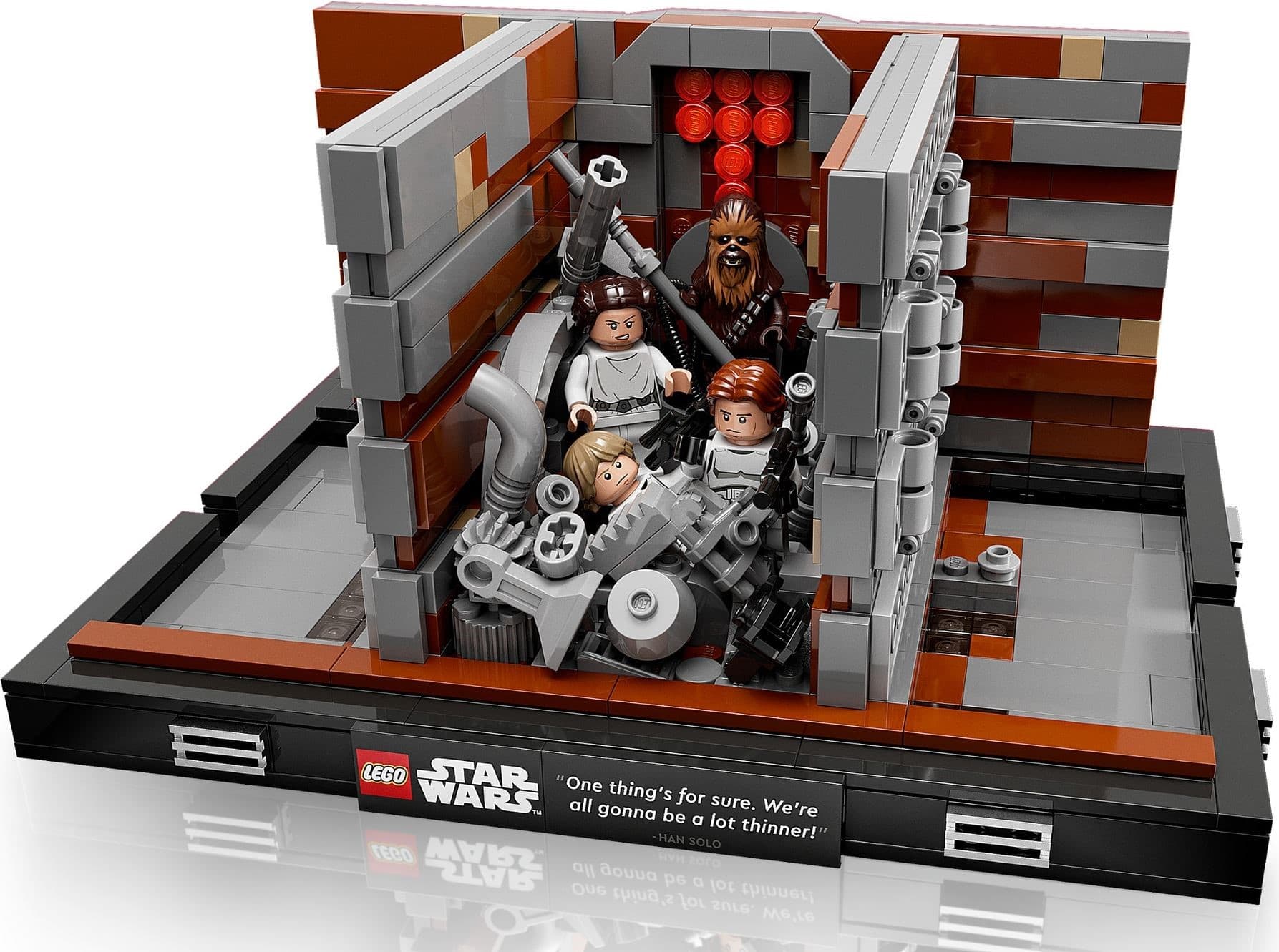 Death Star Trash Compactor Diorama