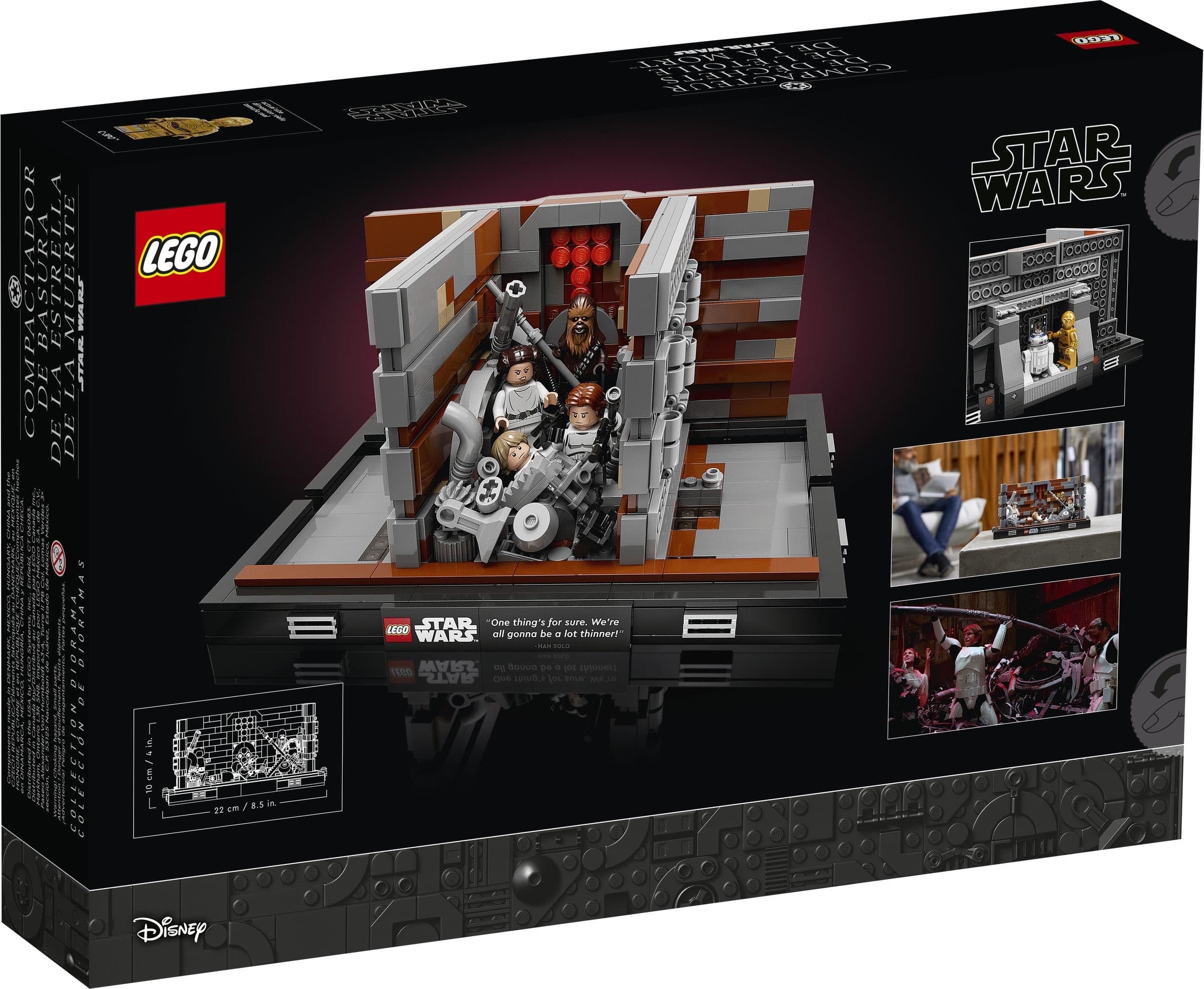 Death Star Trash Compactor Diorama