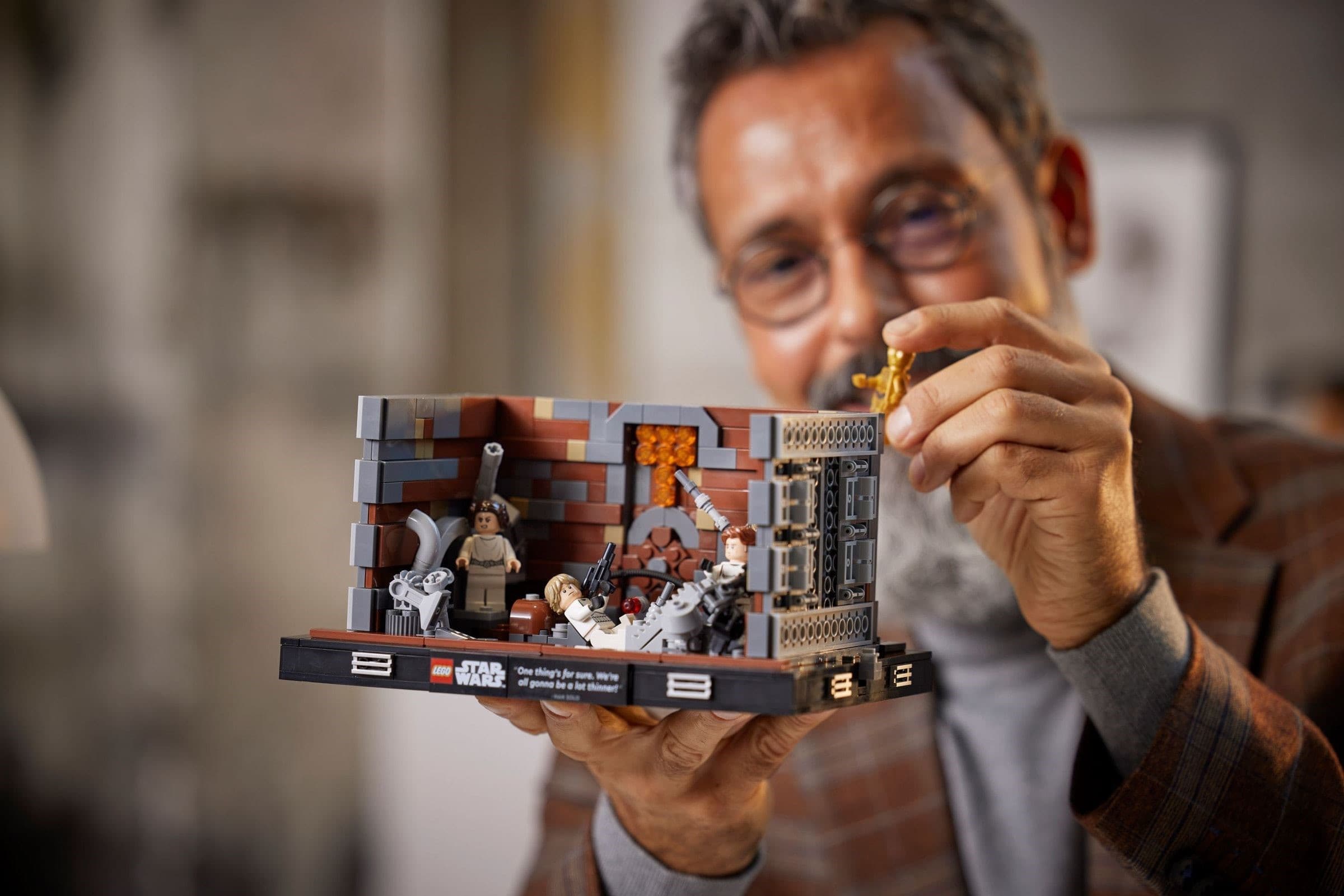 Death Star Trash Compactor Diorama