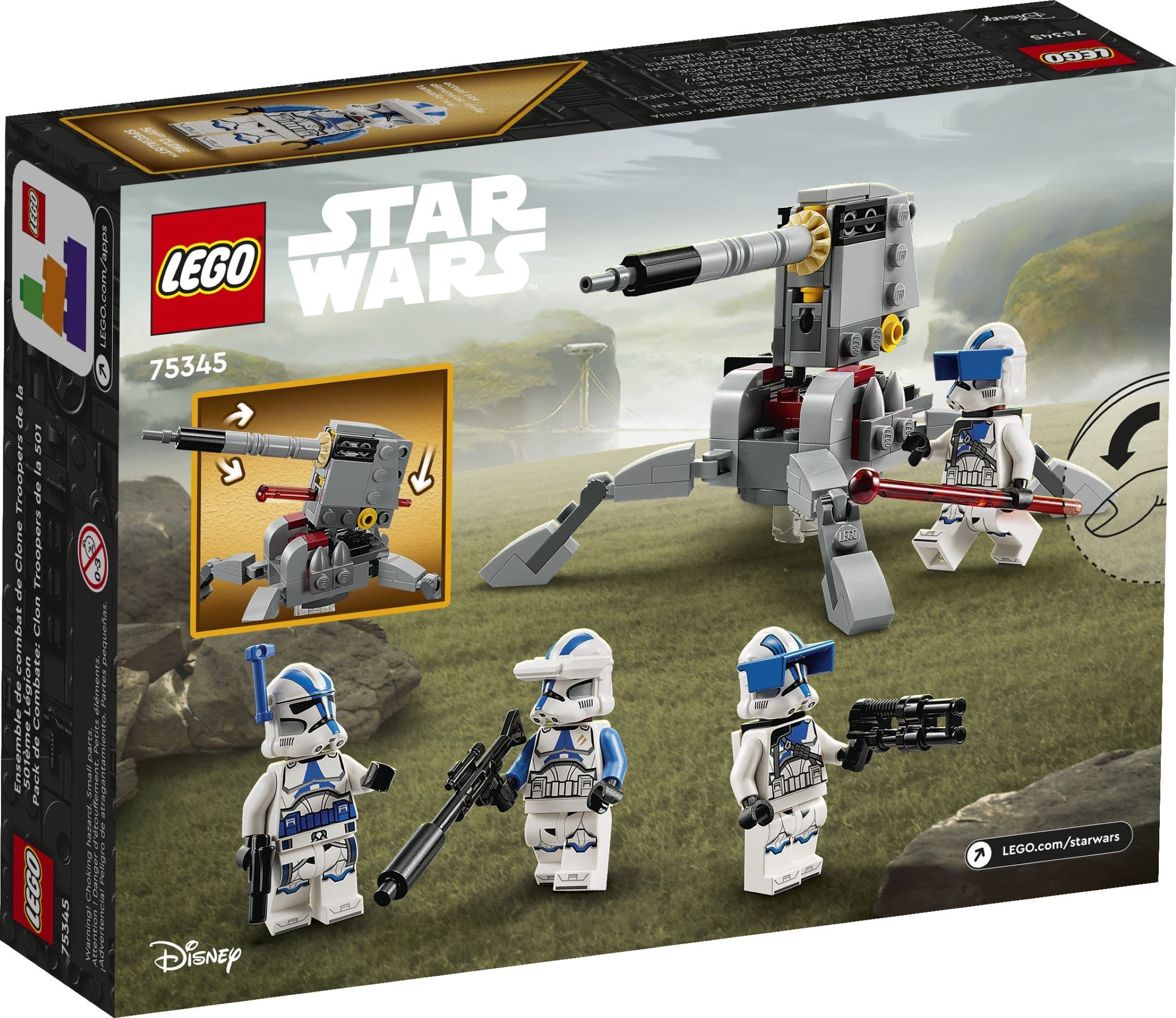 501st Clone Troopers Battle Pack
