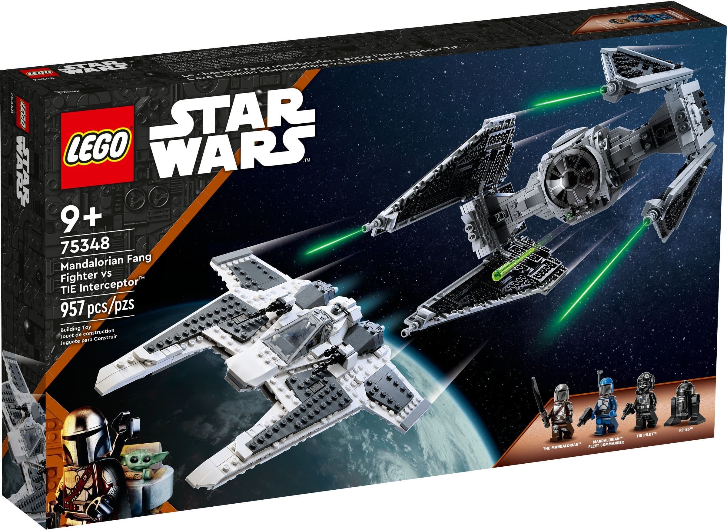 Mandalorian Fang Fighter vs. TIE Interceptor